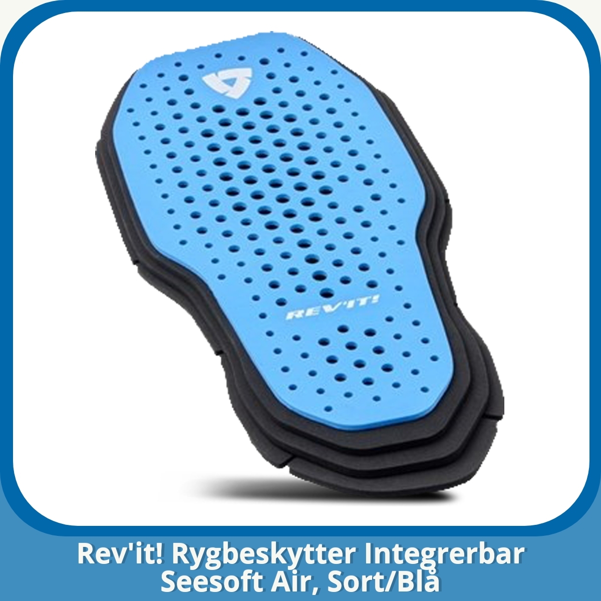 Anmeldelse af Rev'it! Rygbeskytter Integrerbar Seesoft Air, Sort/Blå
