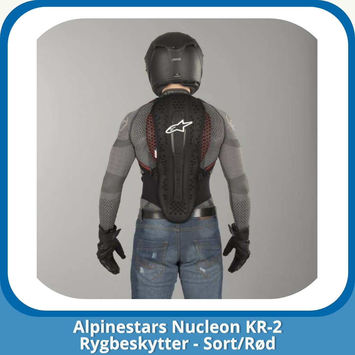 Anmeldelse af Alpinestars Nucleon KR-2 Rygbeskytter - Sort/Rød