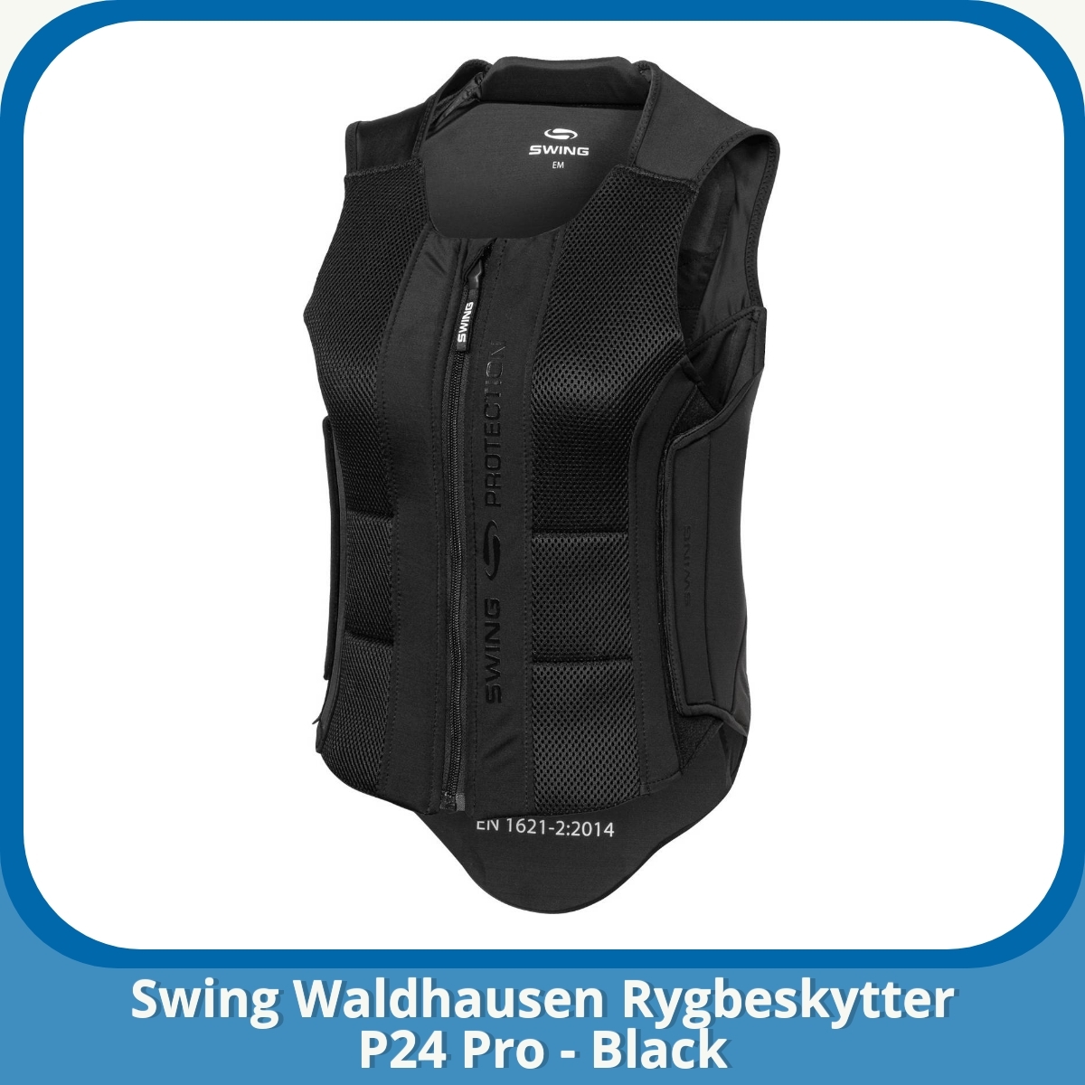 Anmeldelse af Swing Waldhausen Rygbeskytter P24 Pro - Black