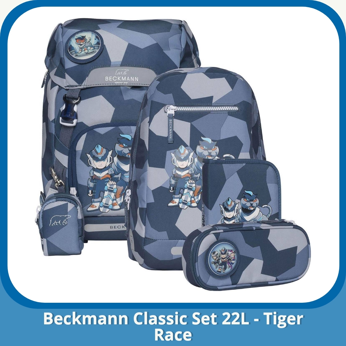 Anmeldelse af Beckmann Classic Set 22L - Tiger Race