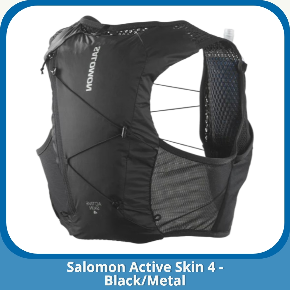 Anmeldelse af Salomon Active Skin 4 - Black/Metal