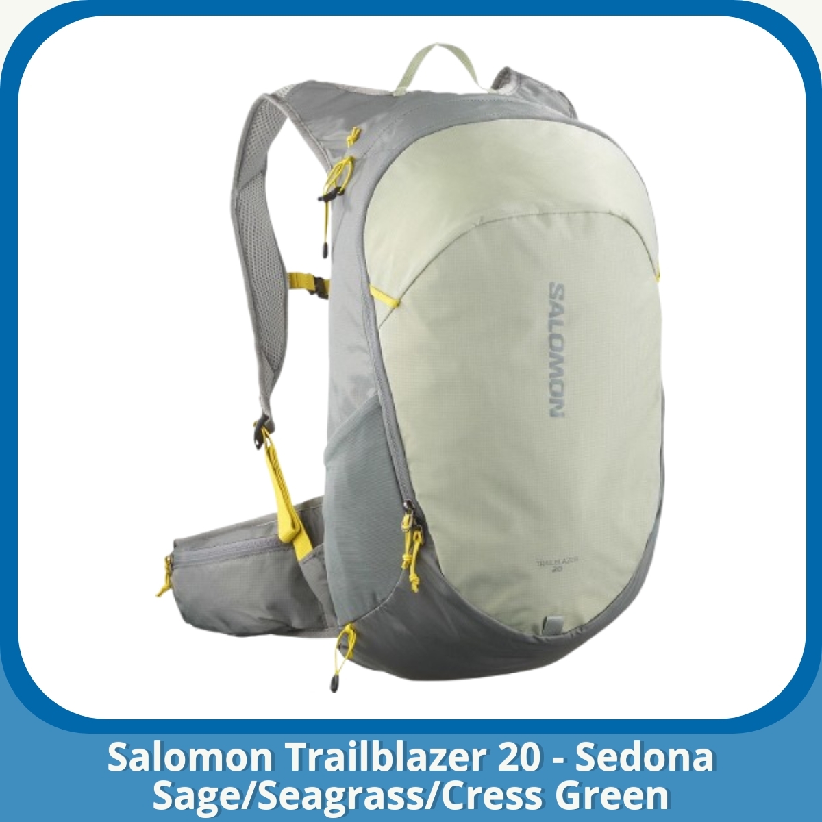 Anmeldelse af Salomon Trailblazer 20 - Sedona Sage/Seagrass/Cress Green
