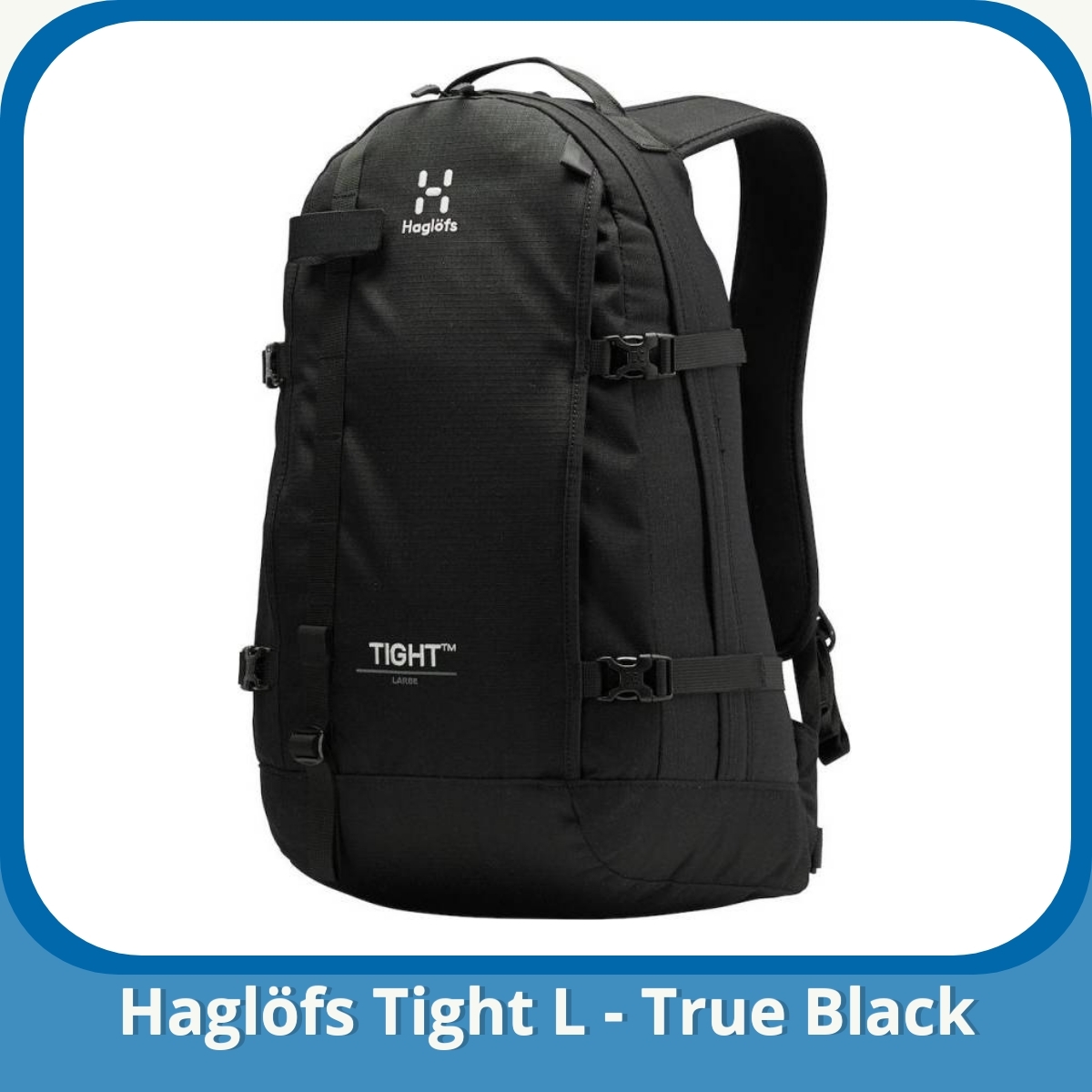 Anmeldelse af Haglöfs Tight L - True Black