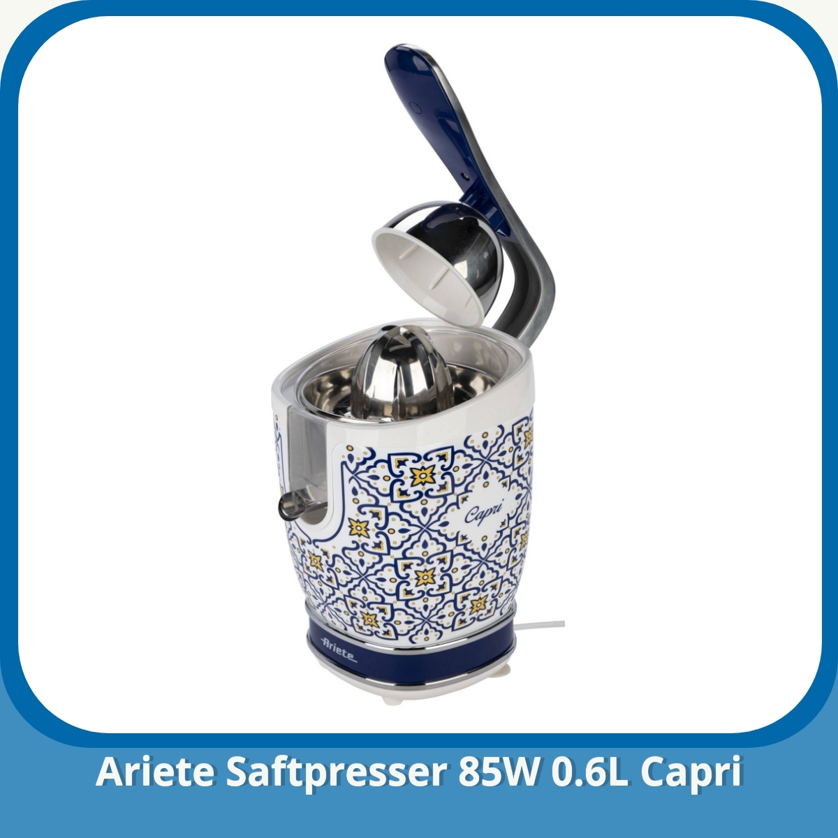 Anmeldelse af Ariete Saftpresser 85W 0.6L Capri