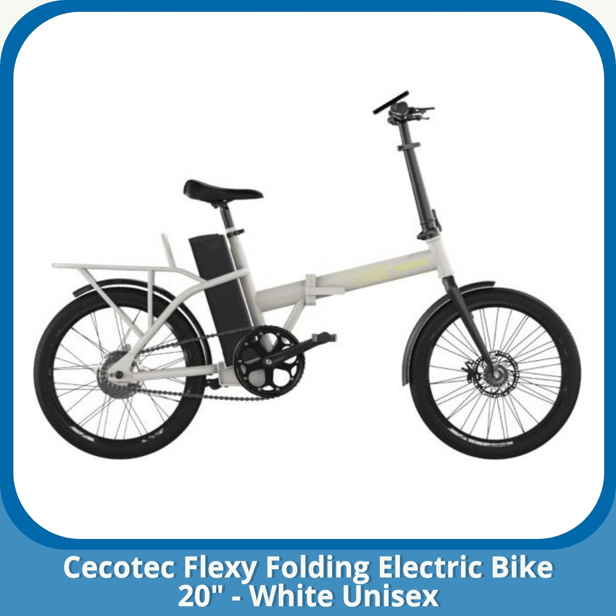 Anmeldelse af Cecotec Flexy Folding Electric Bike 20