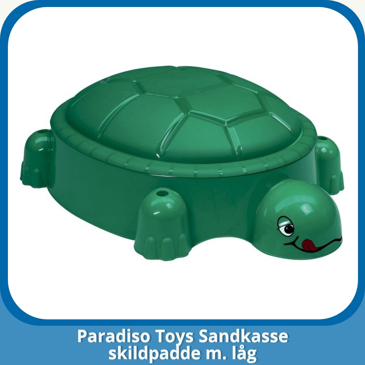 Anmeldelse af Paradiso Toys Sandkasse skildpadde m. låg