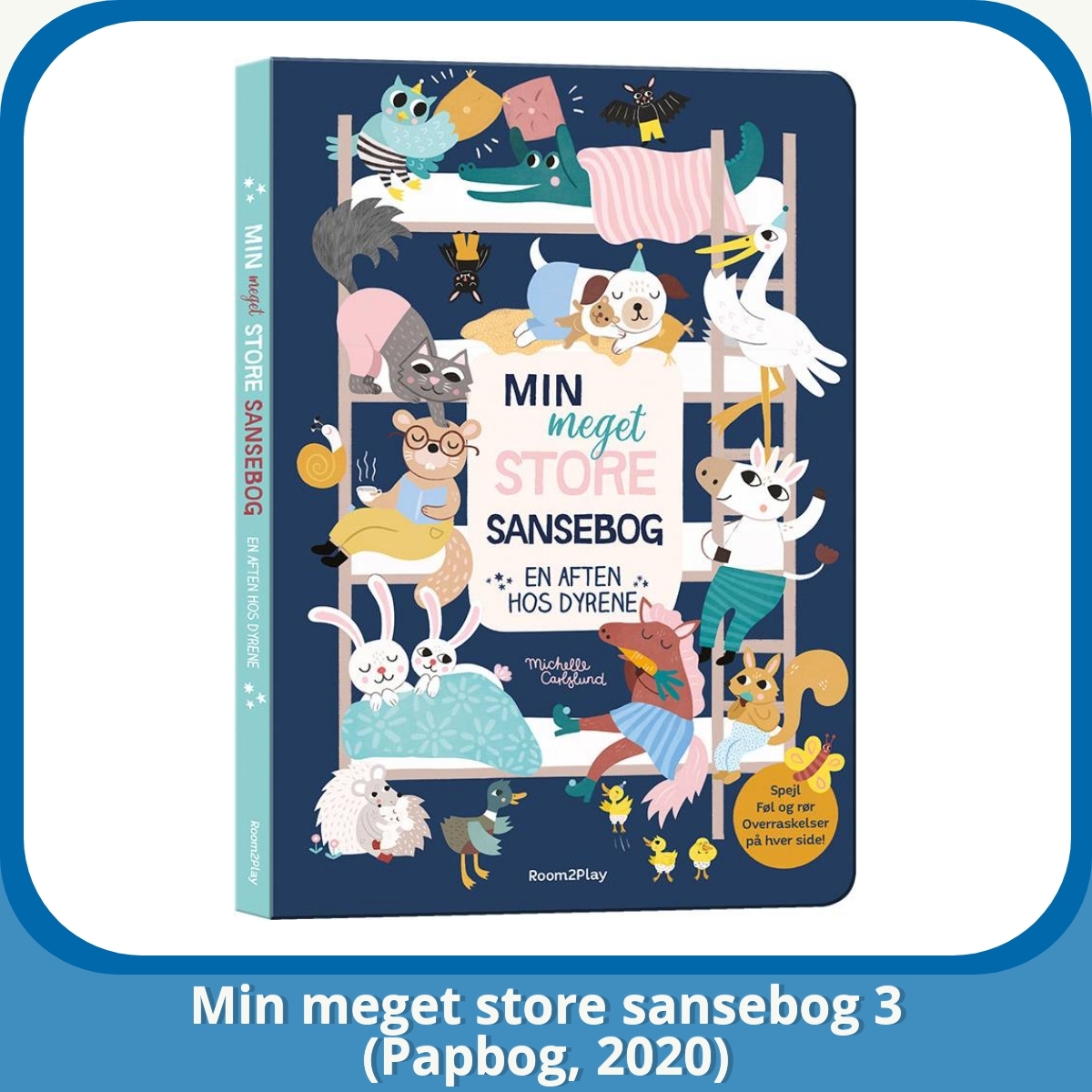 Anmeldelse af Min meget store sansebog 3 (Papbog, 2020)