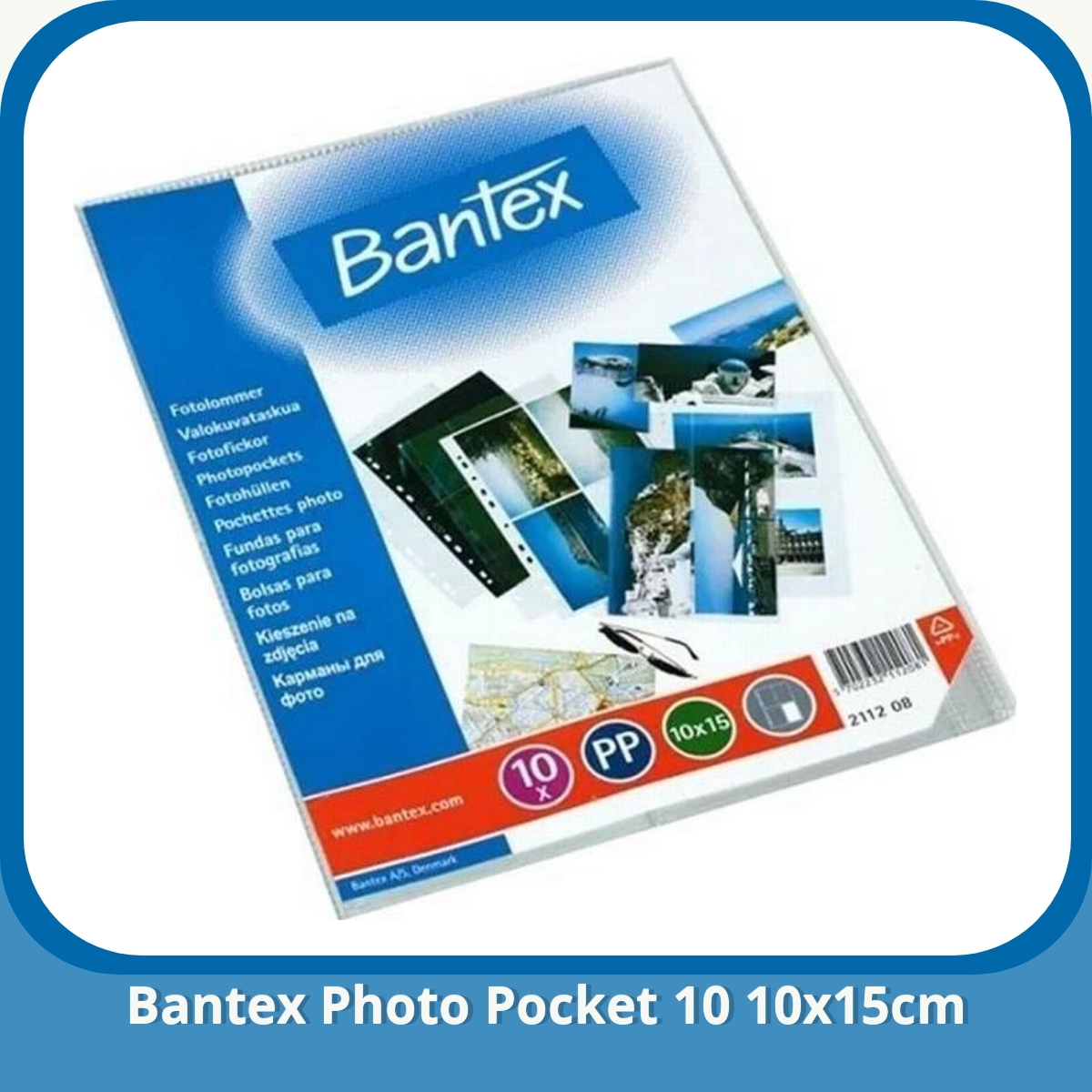 Anmeldelse af Bantex Photo Pocket 10 10x15cm