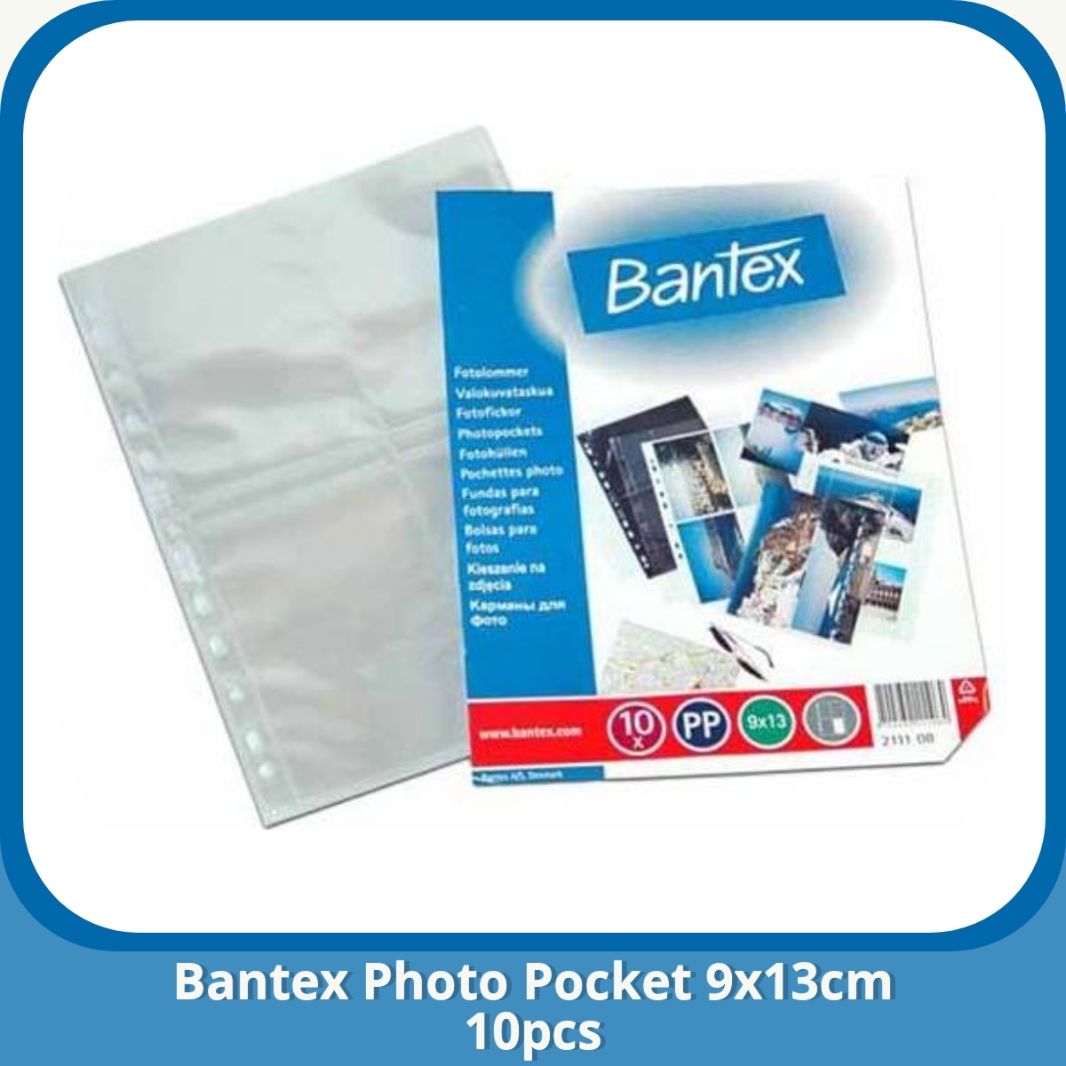 Anmeldelse af Bantex Photo Pocket 9x13cm 10pcs