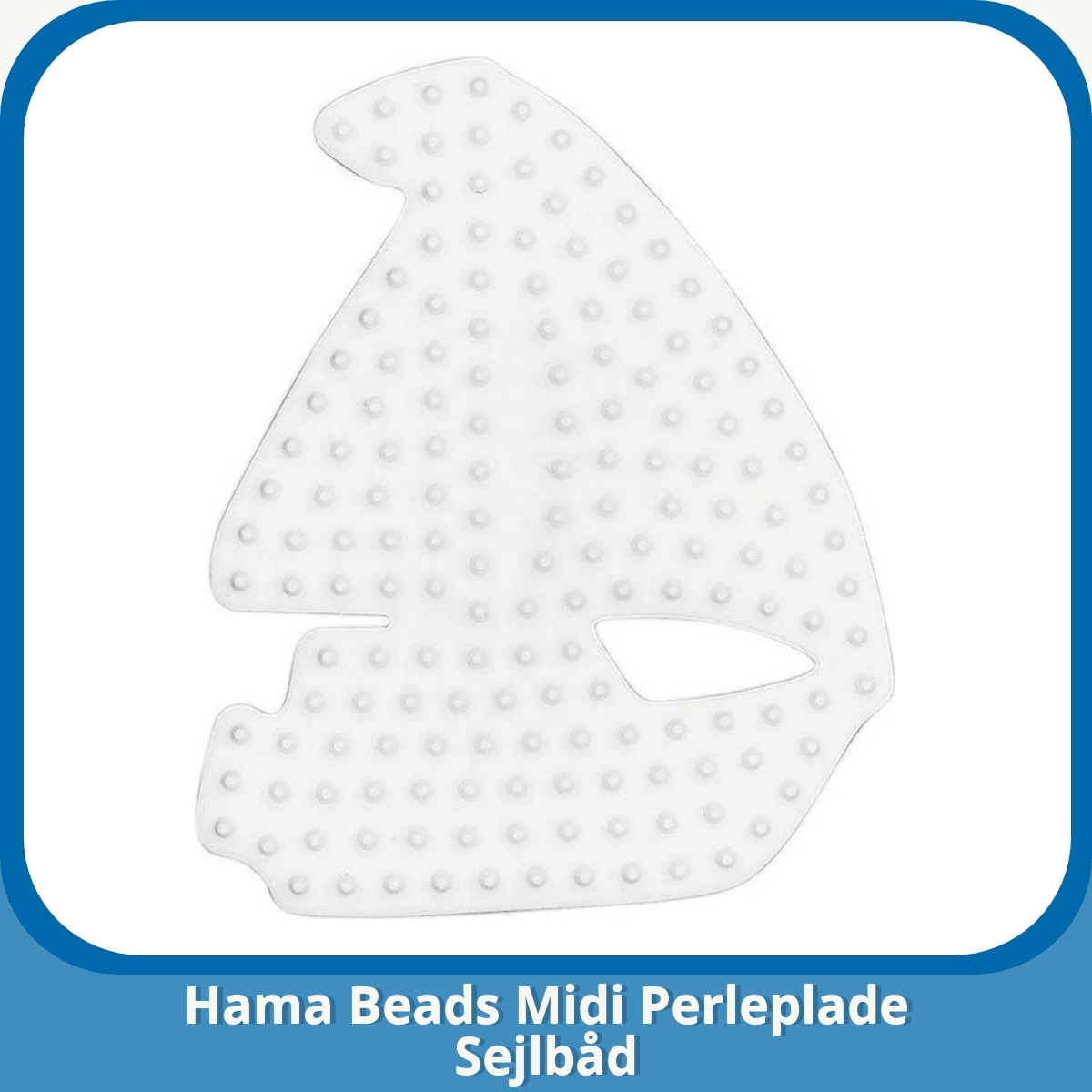 Anmeldelse af Hama Beads Midi Perleplade Sejlbåd