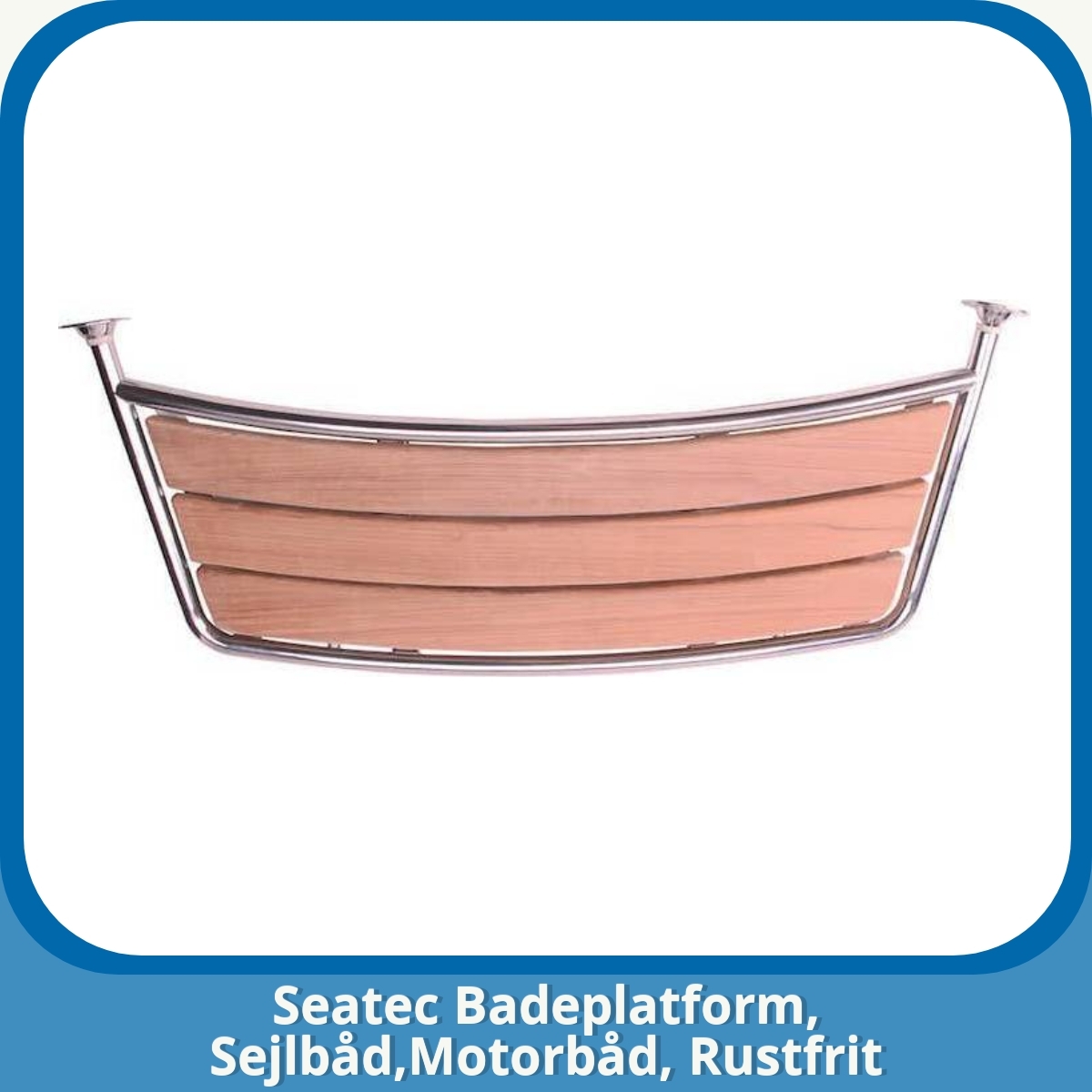 Anmeldelse af Seatec Badeplatform, Sejlbåd,Motorbåd, Rustfrit