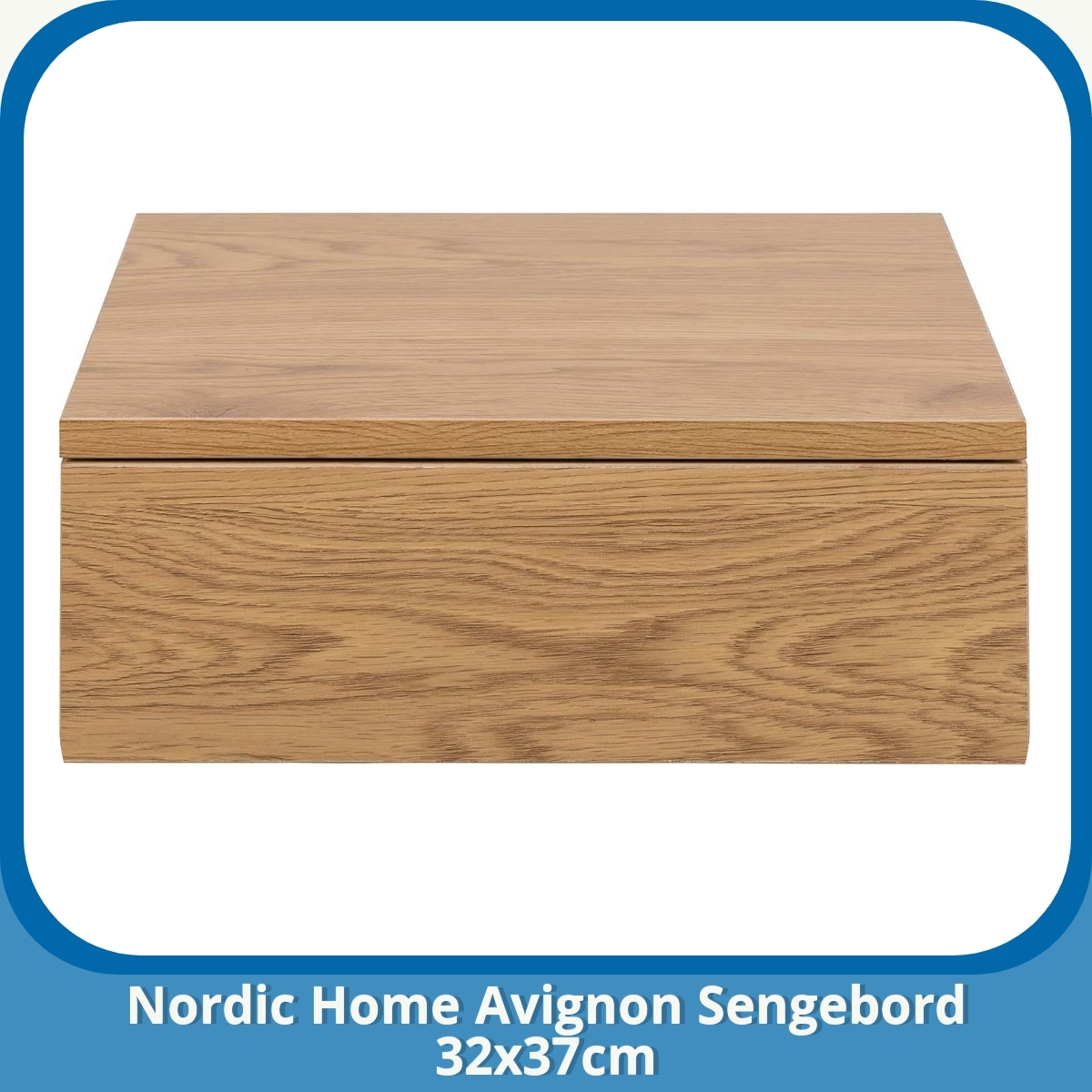 Anmeldelse af Nordic Home Avignon Sengebord 32x37cm