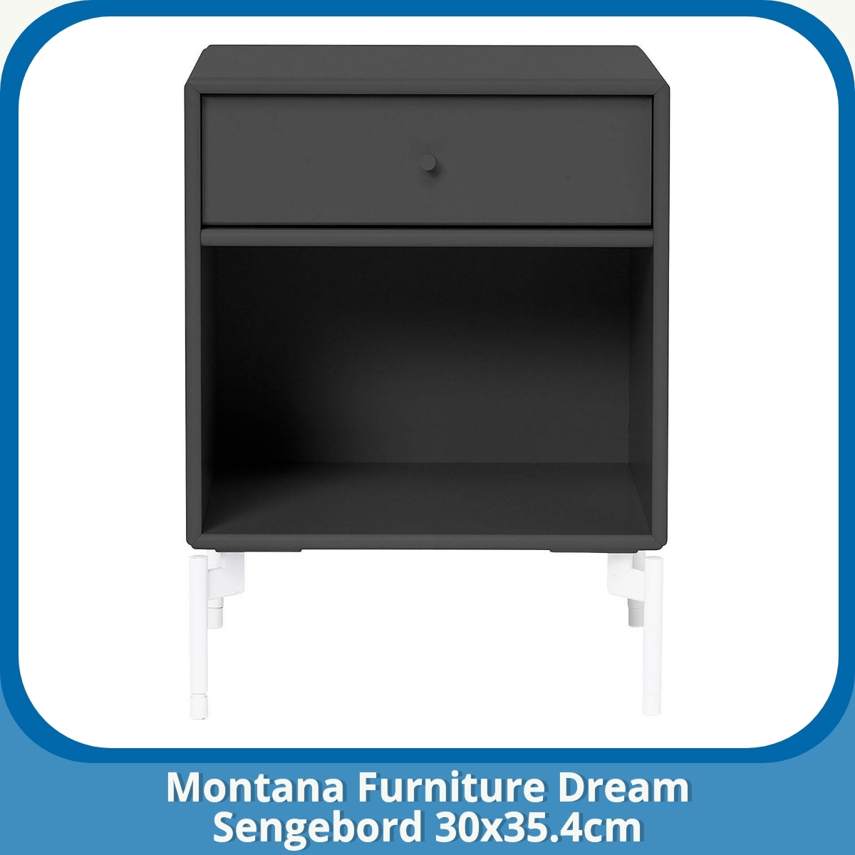 Anmeldelse af Montana Furniture Dream Sengebord 30x35.4cm