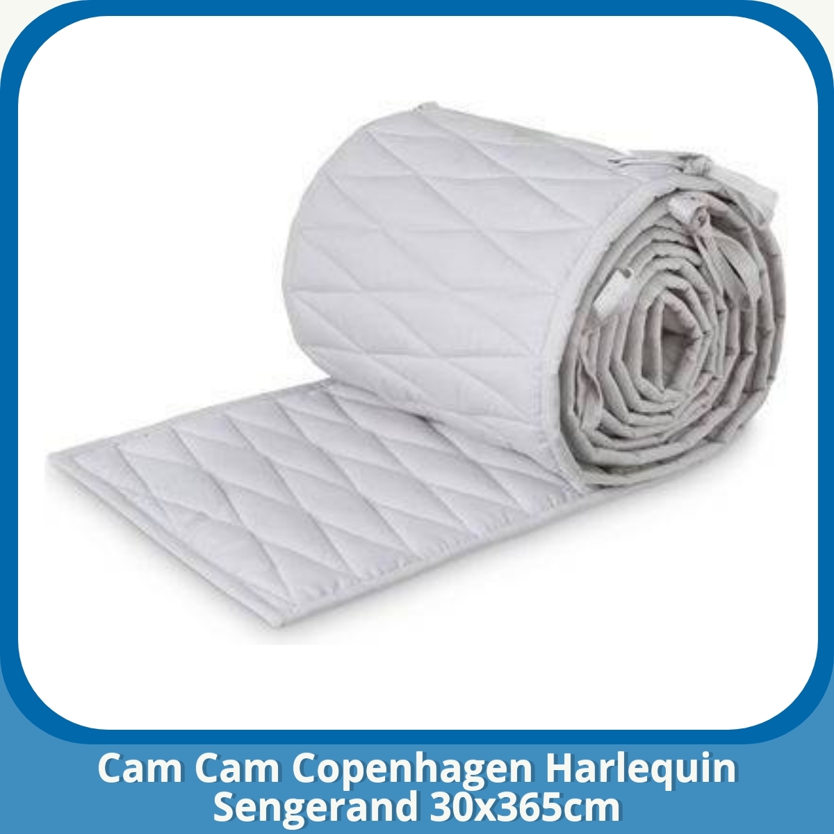 Anmeldelse af Cam Cam Copenhagen Harlequin Sengerand 30x365cm
