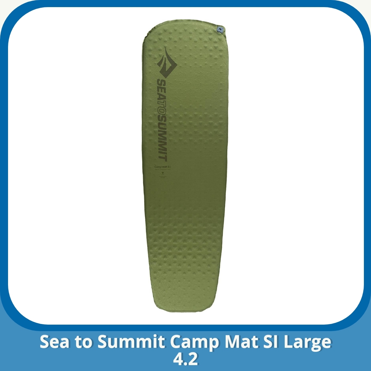 Anmeldelse af Sea to Summit Camp Mat SI Large 4.2