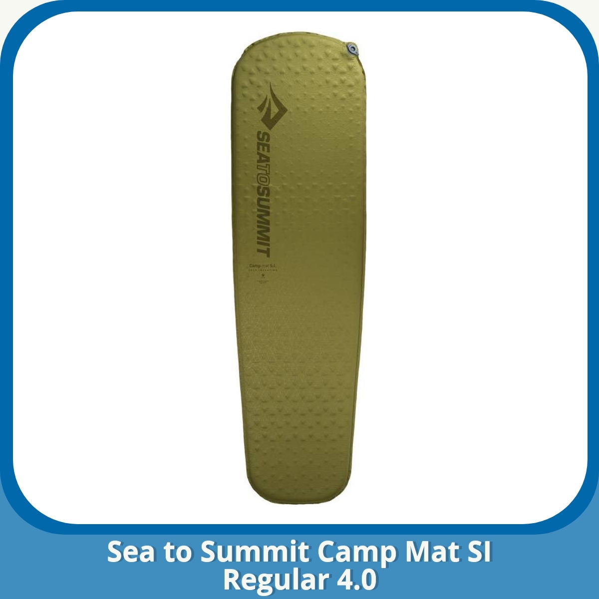 Anmeldelse af Sea to Summit Camp Mat SI Regular 4.0