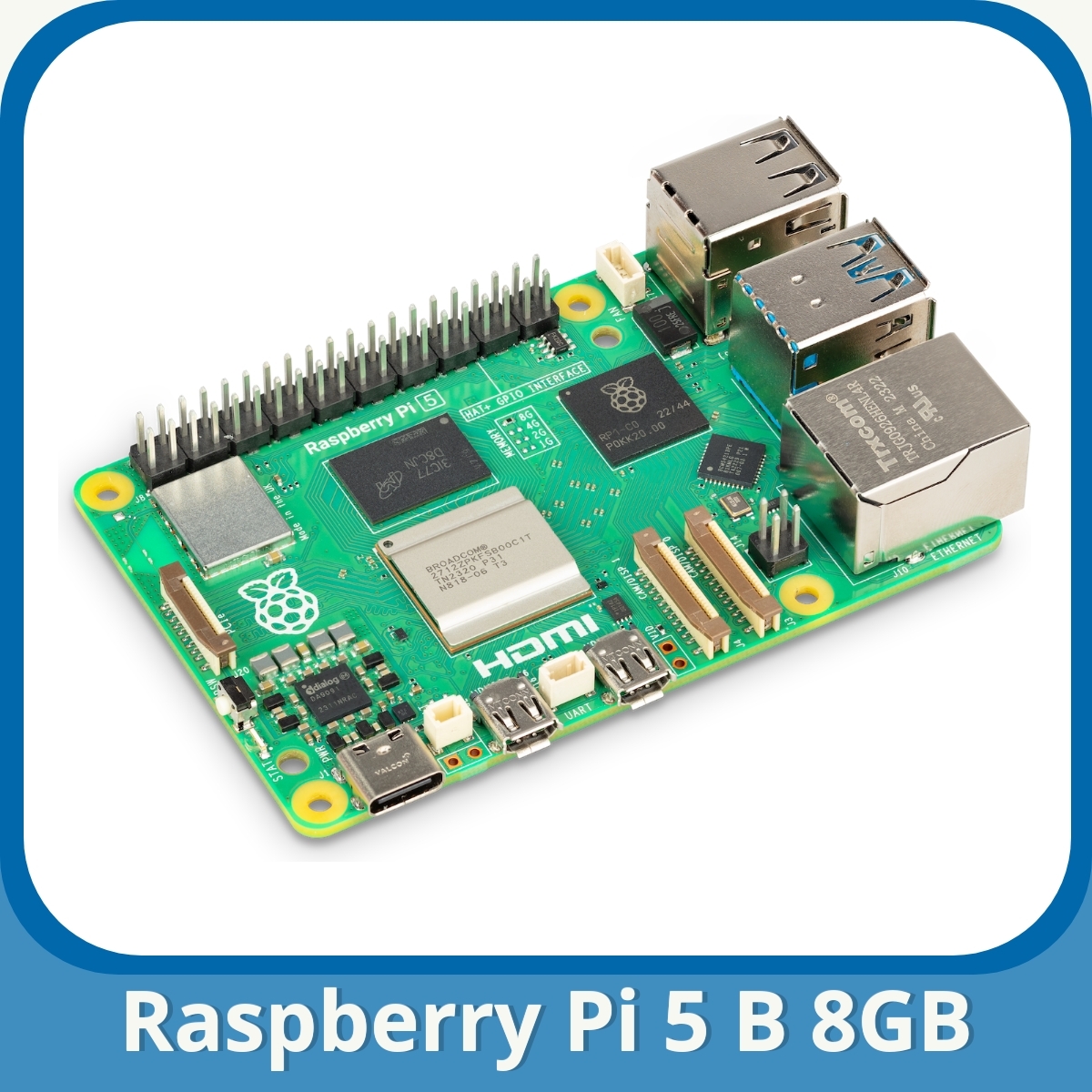 Anmeldelse af Raspberry Pi 5 B 8GB