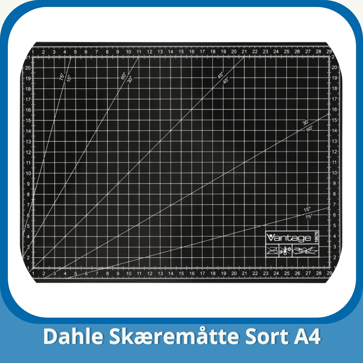 Anmeldelse af Dahle Skæremåtte Sort A4