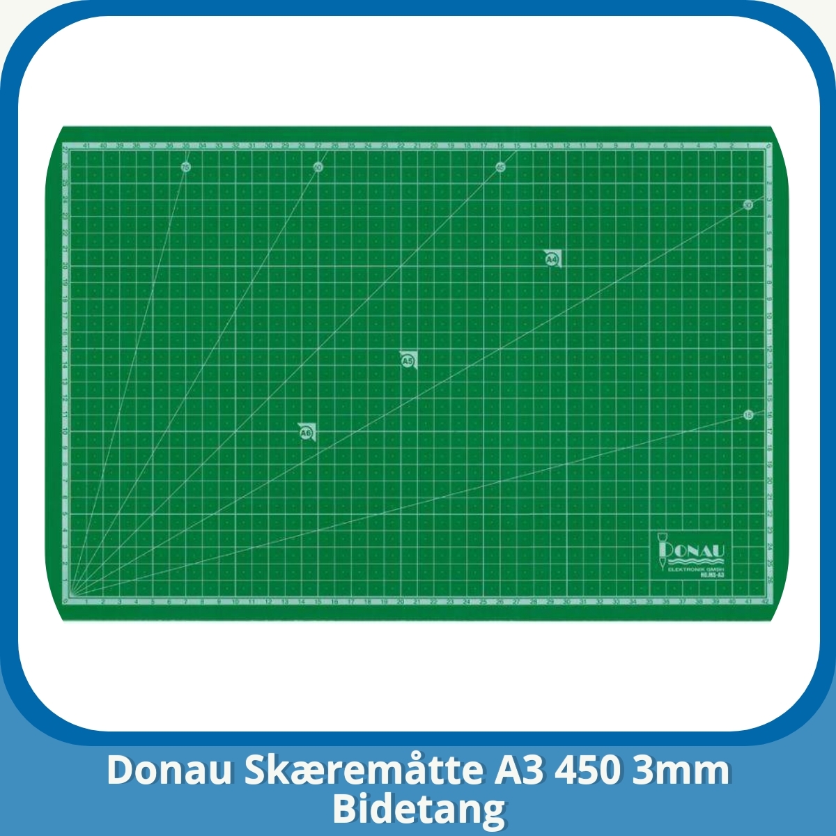 Anmeldelse af Donau Skæremåtte A3 450 3mm Bidetang