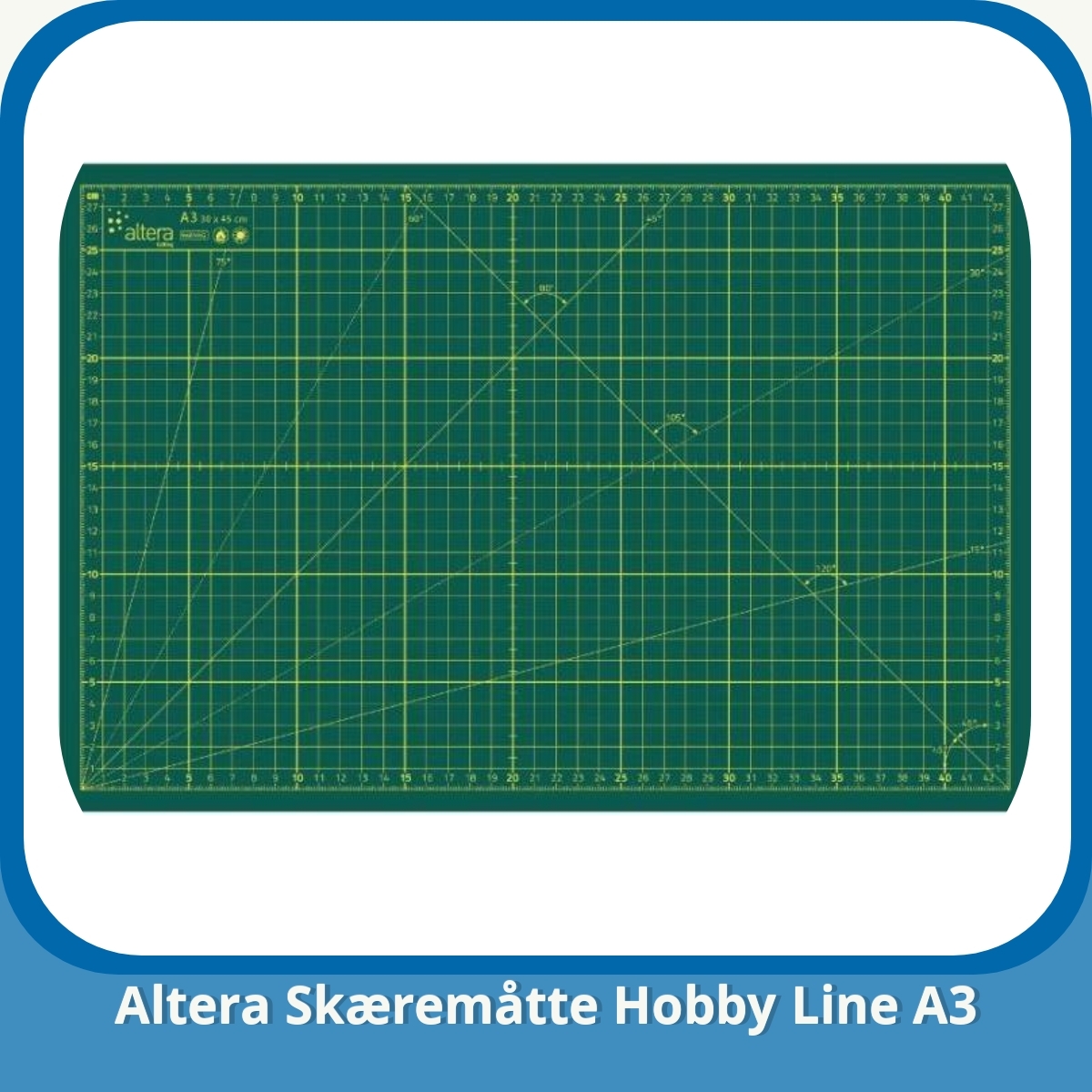 Anmeldelse af Altera Skæremåtte Hobby Line A3