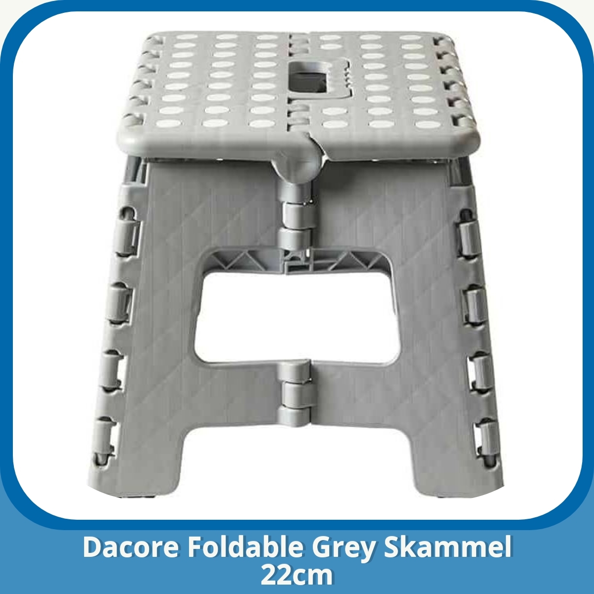 Anmeldelse af Dacore Foldable Grey Skammel 22cm