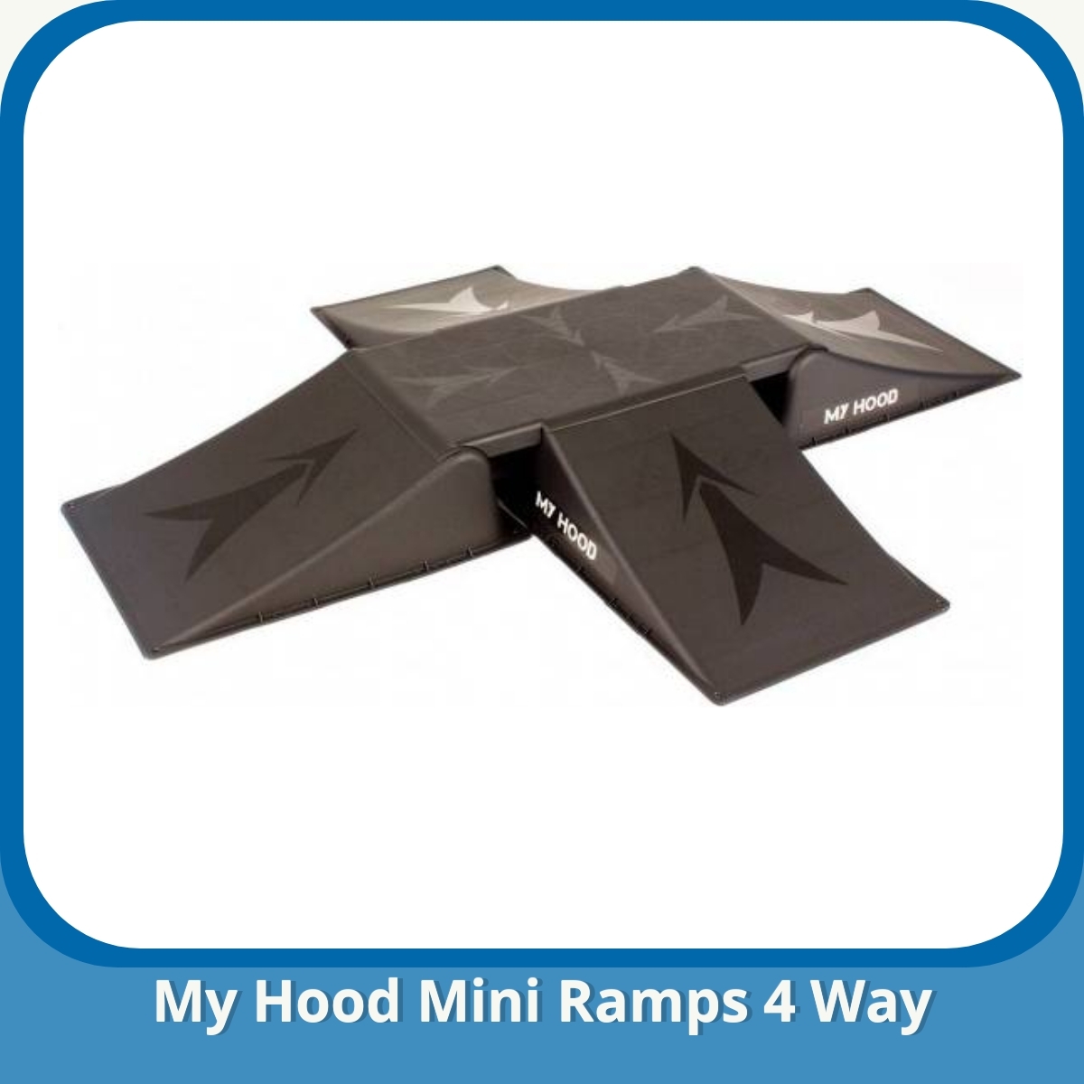 Anmeldelse af My Hood Mini Ramps 4 Way