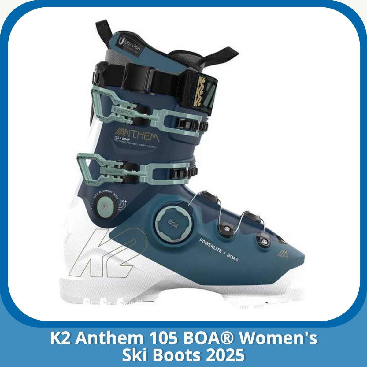 Anmeldelse af K2 Anthem 105 BOA® Women's Ski Boots 2025