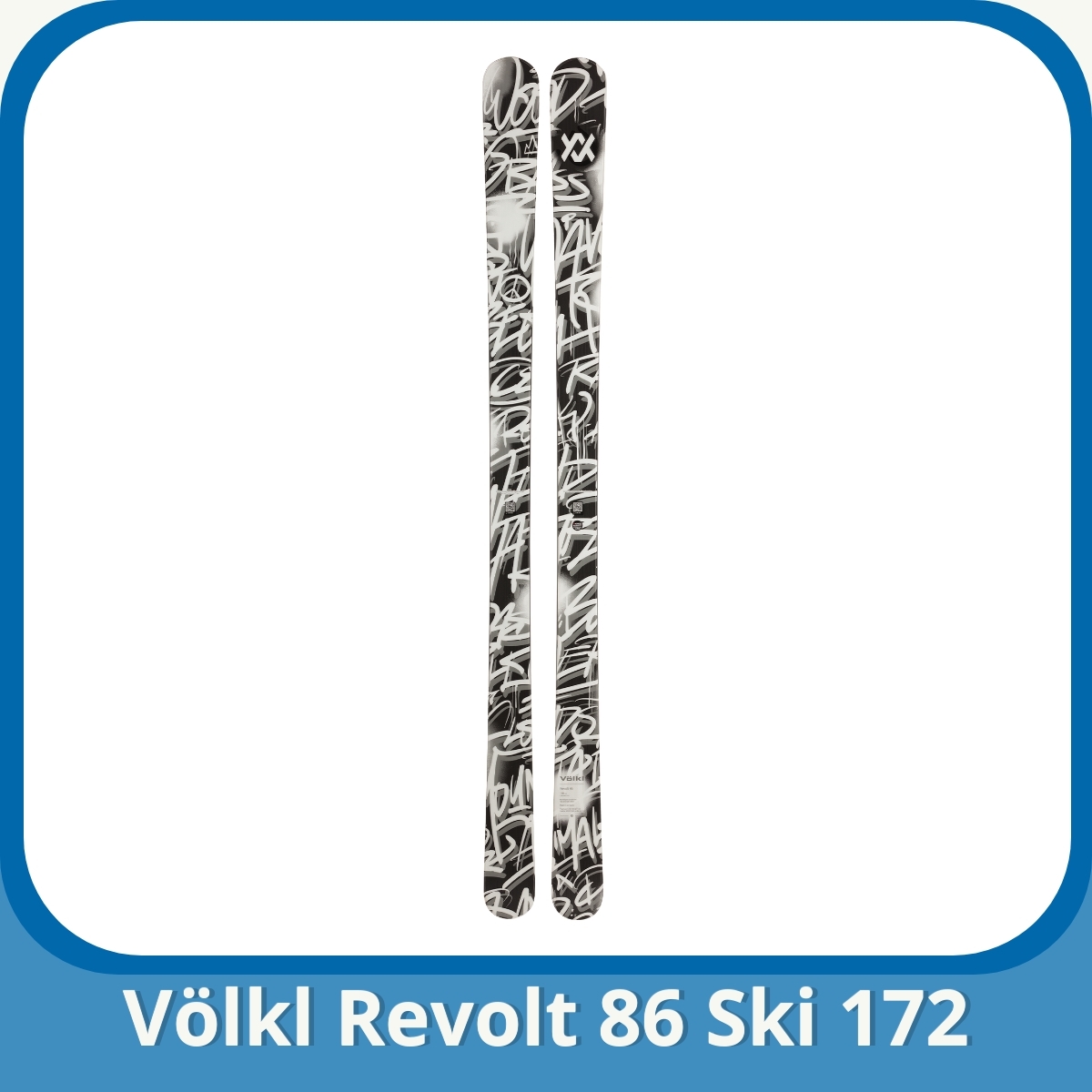 Anmeldelse af Völkl Revolt 86 Ski 172