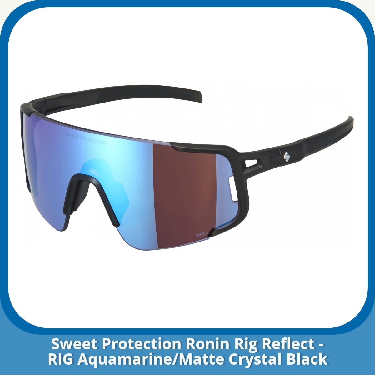 Anmeldelse af Sweet Protection Ronin Rig Reflect - RIG Aquamarine/Matte Crystal Black