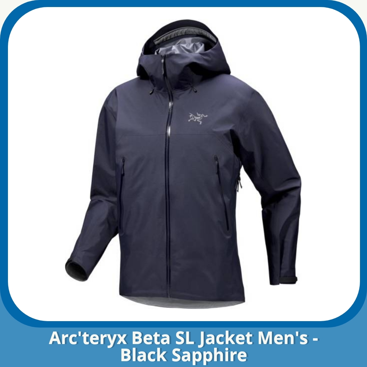 Anmeldelse af Arc'teryx Beta SL Jacket Men's - Black Sapphire