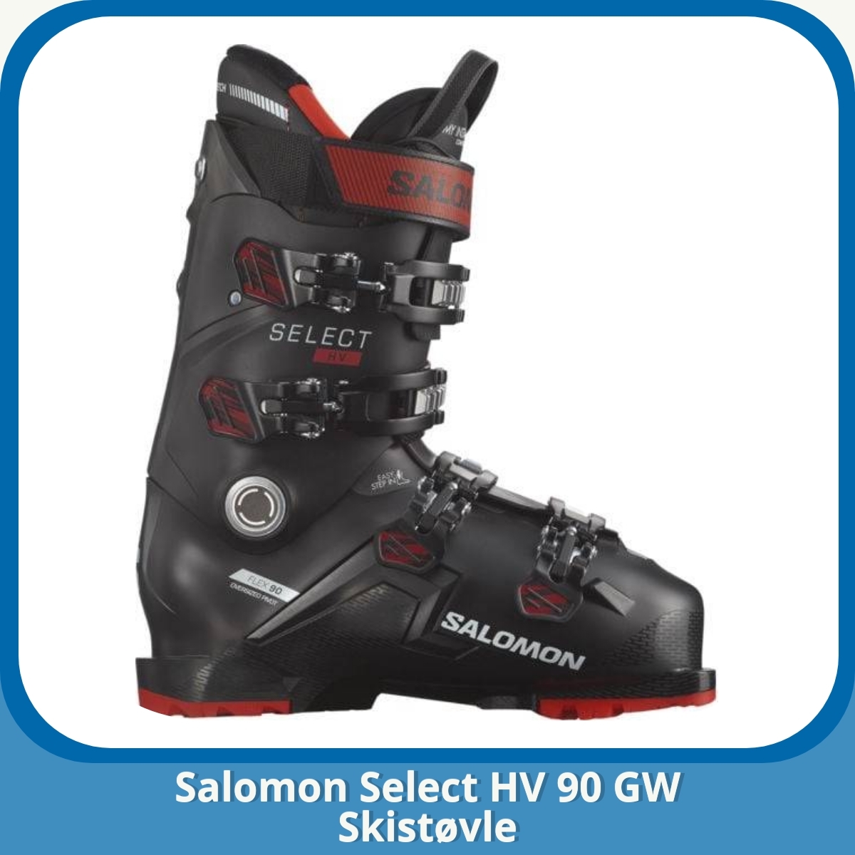 Anmeldelse af Salomon Select HV 90 GW Skistøvle