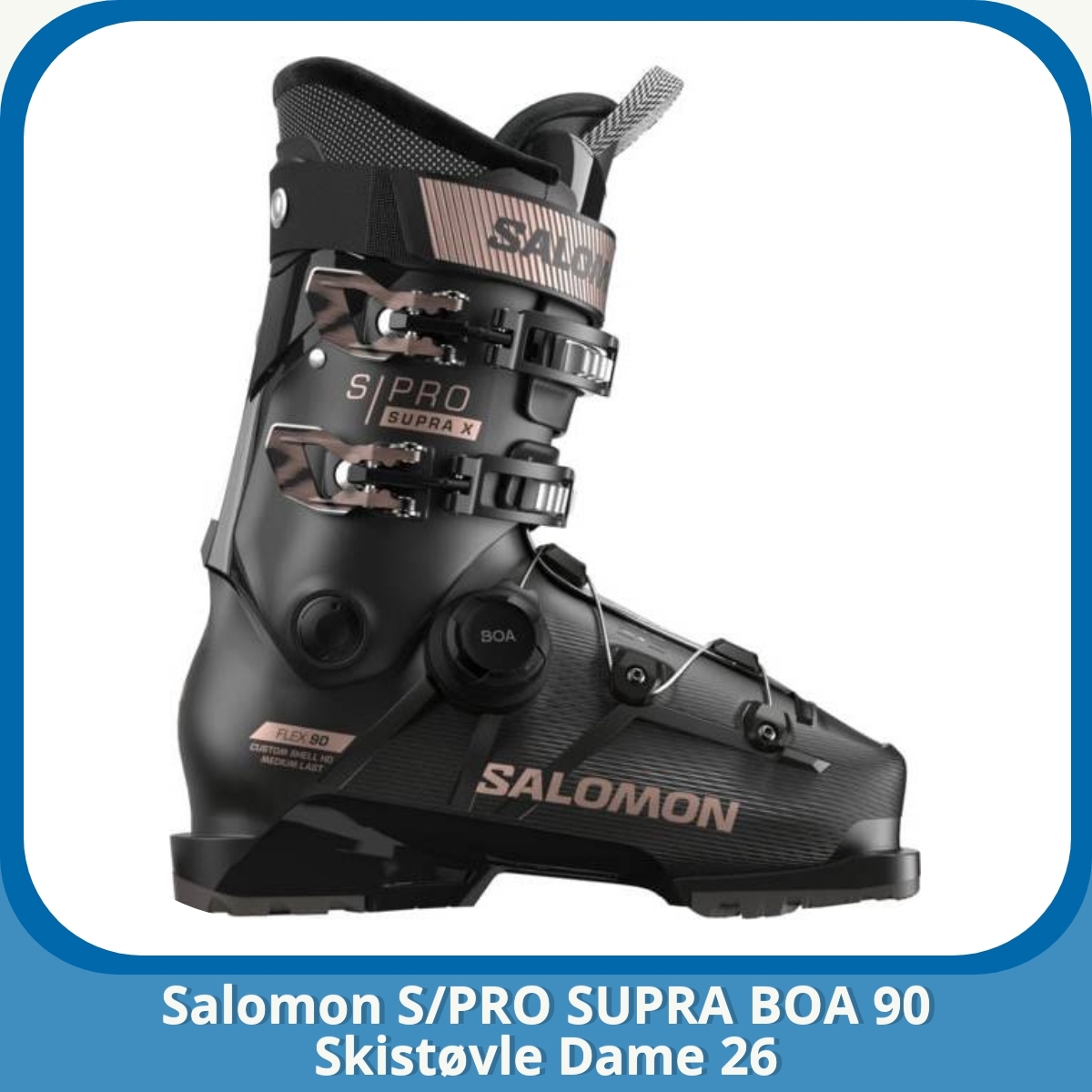 Anmeldelse af Salomon S/PRO SUPRA BOA 90 Skistøvle Dame 26