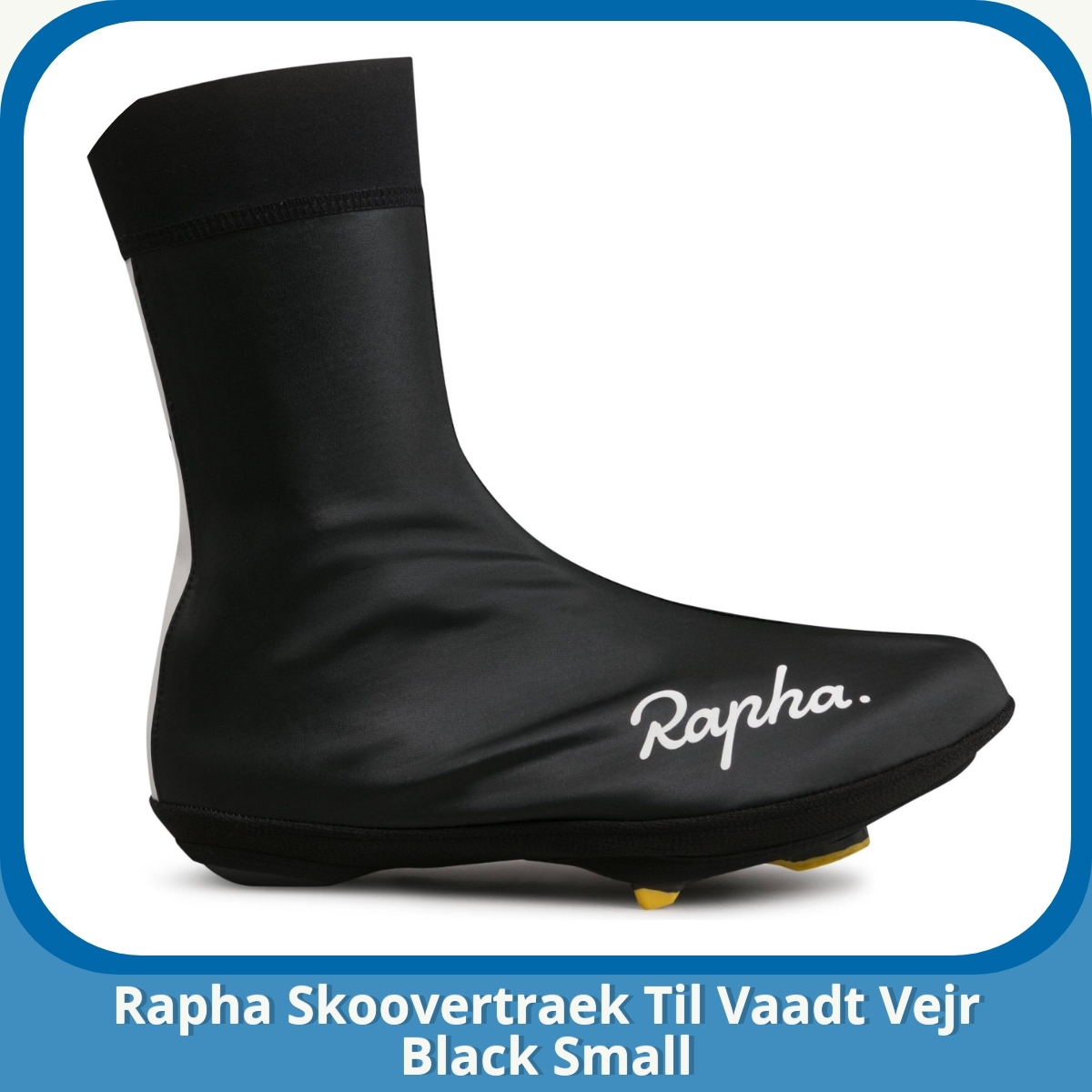 Anmeldelse af Rapha Skoovertraek Til Vaadt Vejr Black Small