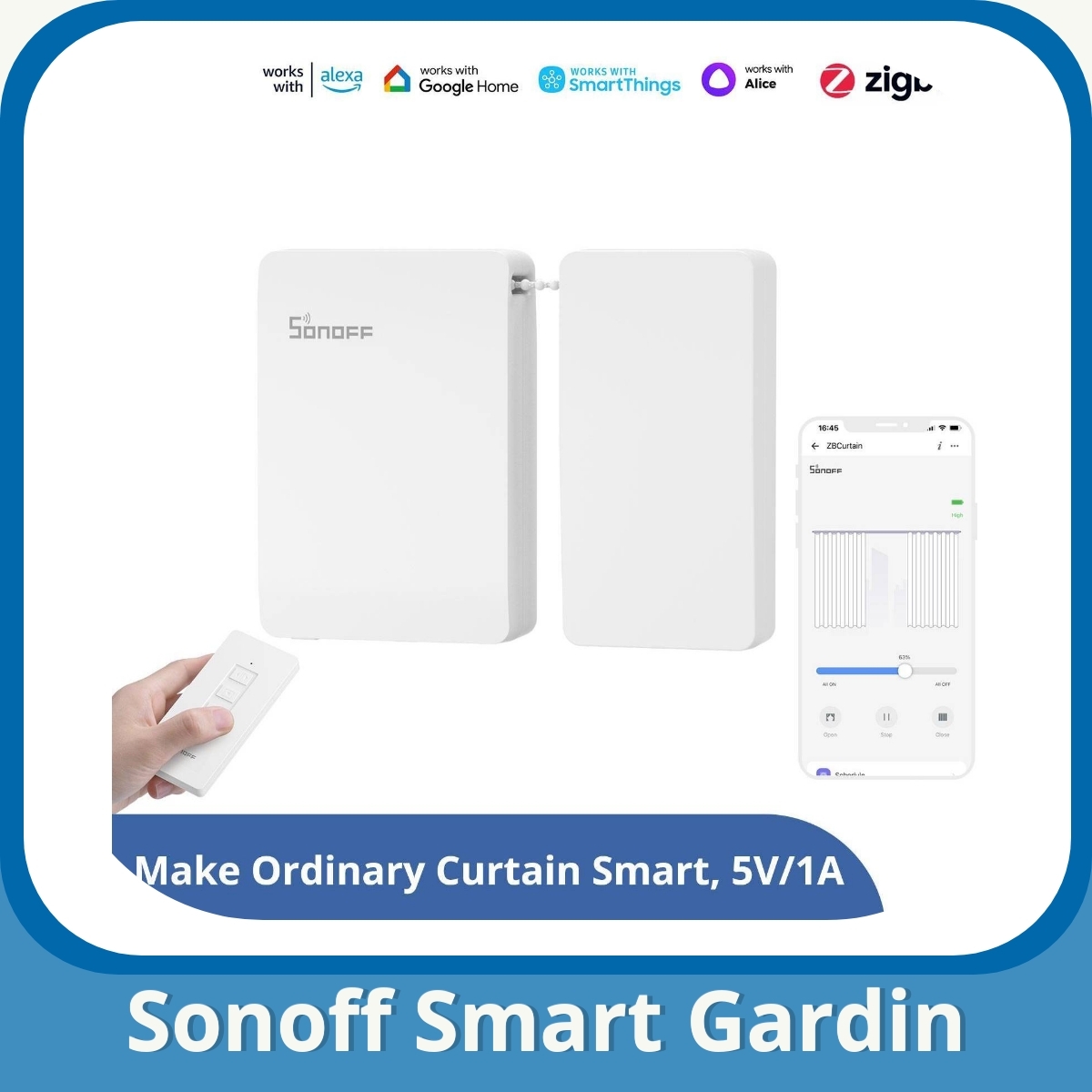 Anmeldelse af Sonoff Smart Gardin