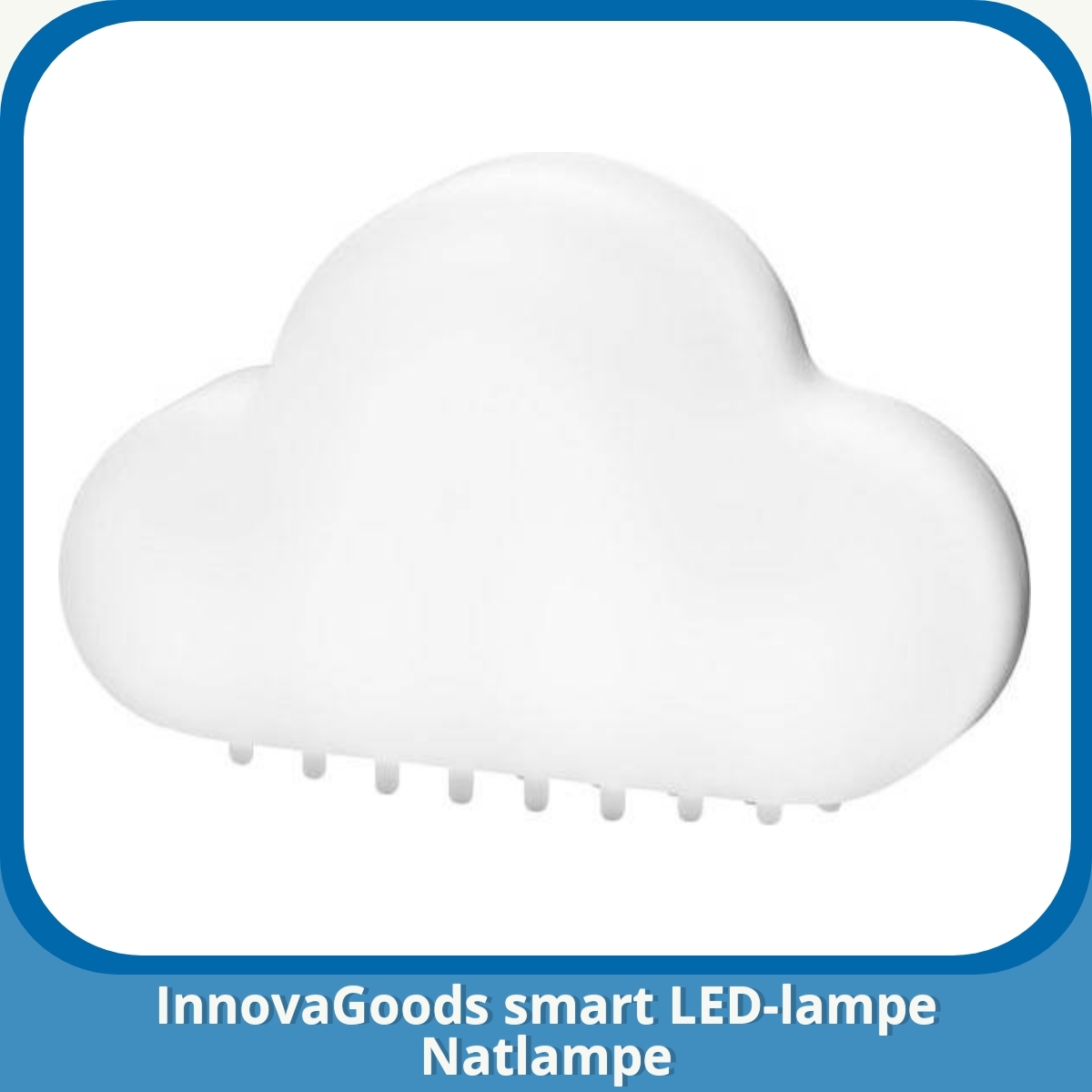 Anmeldelse af InnovaGoods smart LED-lampe Natlampe