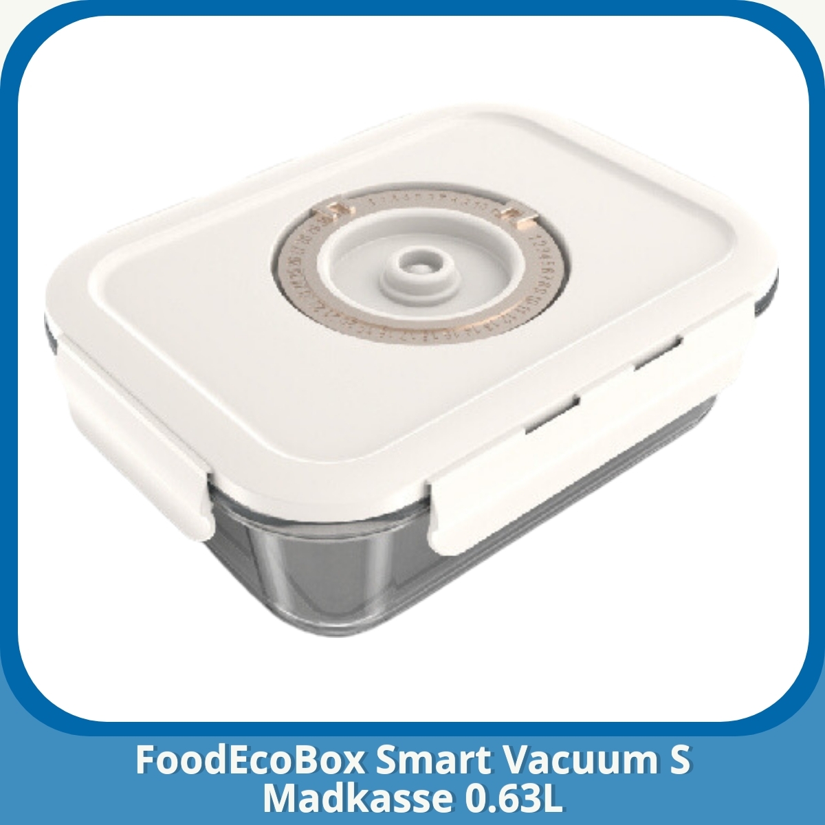 Anmeldelse af FoodEcoBox Smart Vacuum S Madkasse 0.63L