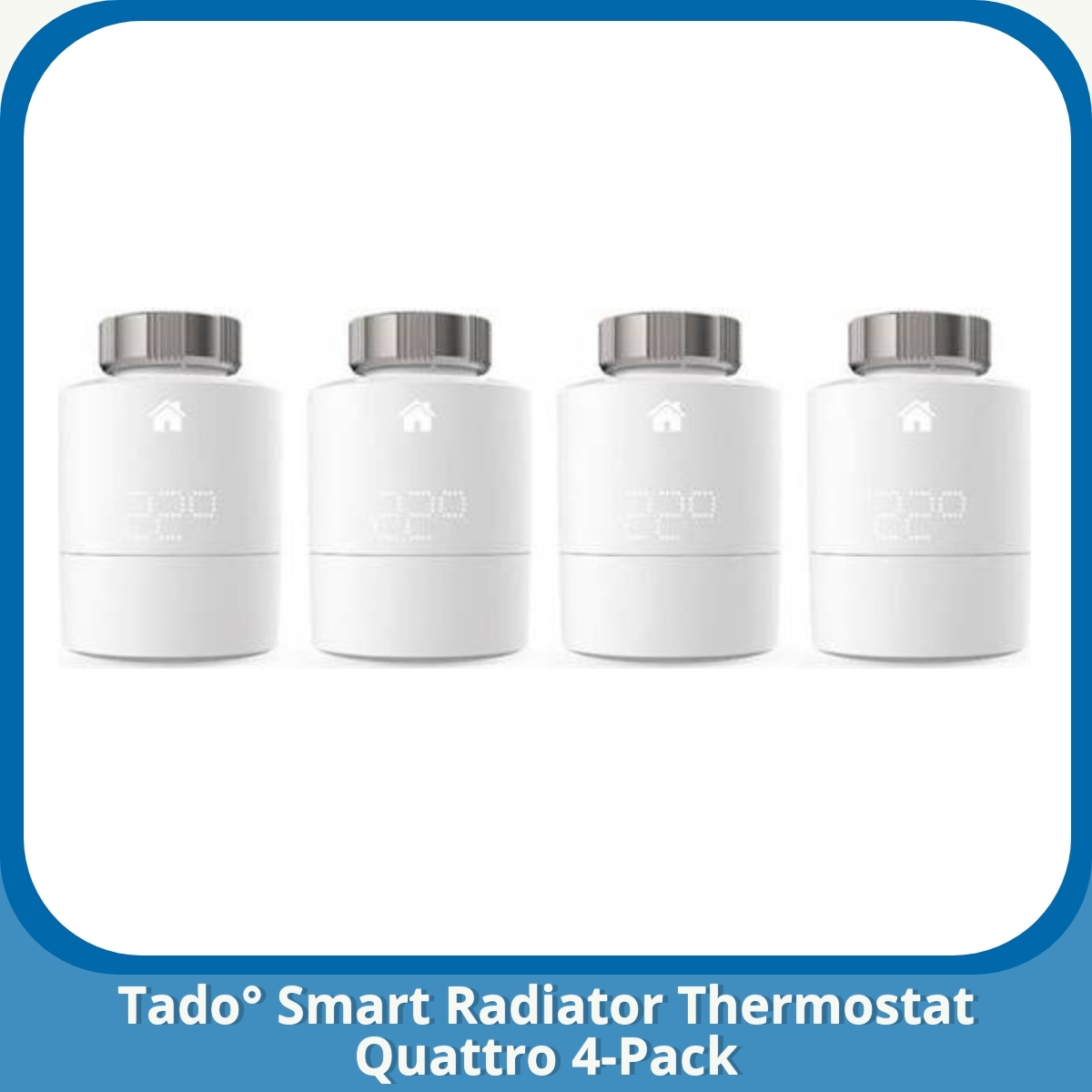 Anmeldelse af Tado° Smart Radiator Thermostat Quattro 4-Pack