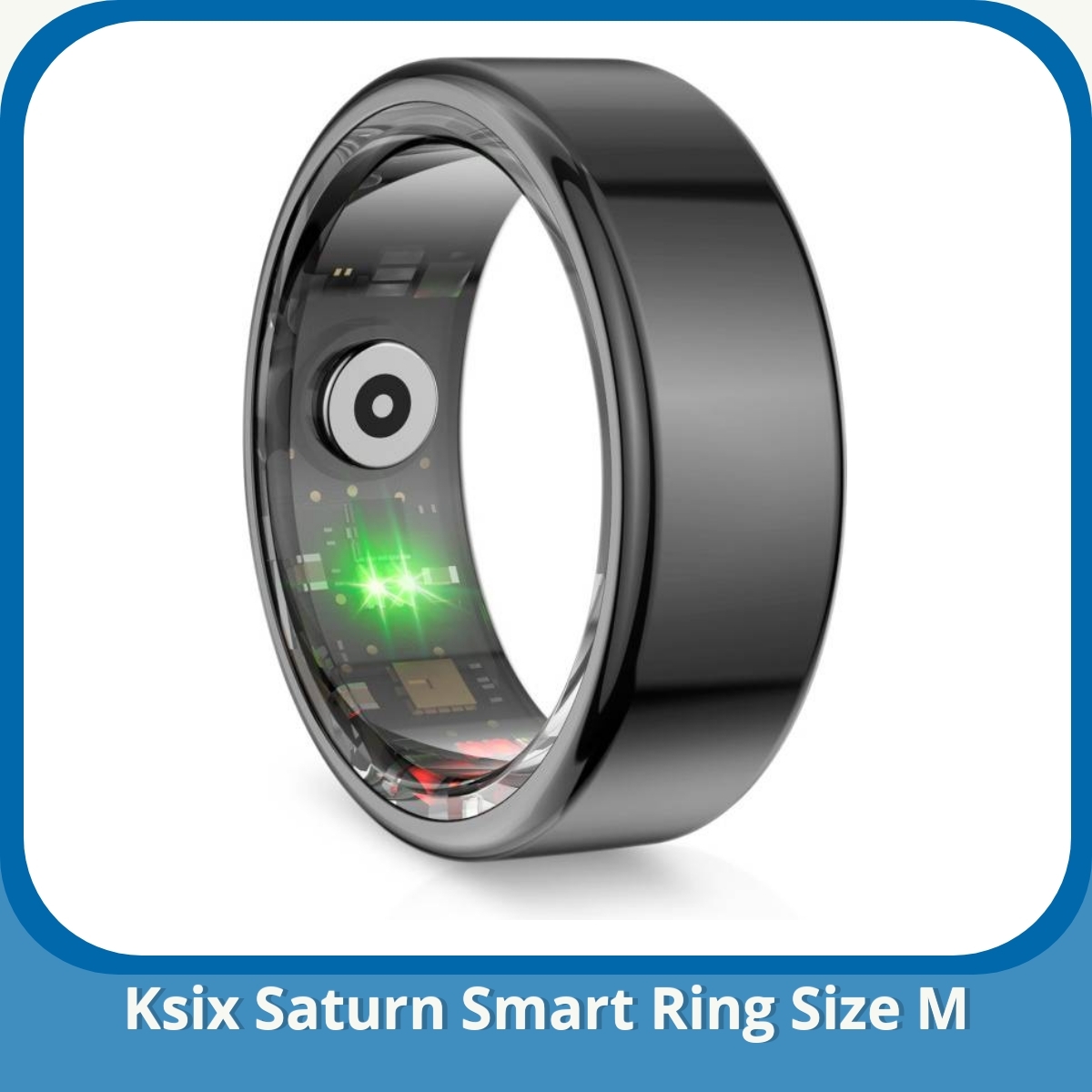 Anmeldelse af Ksix Saturn Smart Ring Size M