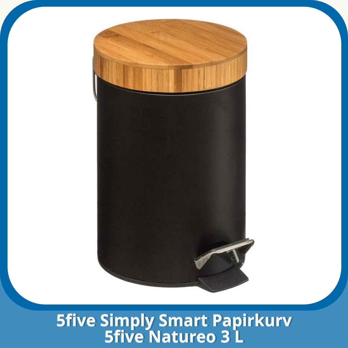 Anmeldelse af 5five Simply Smart Papirkurv 5five Natureo 3 L