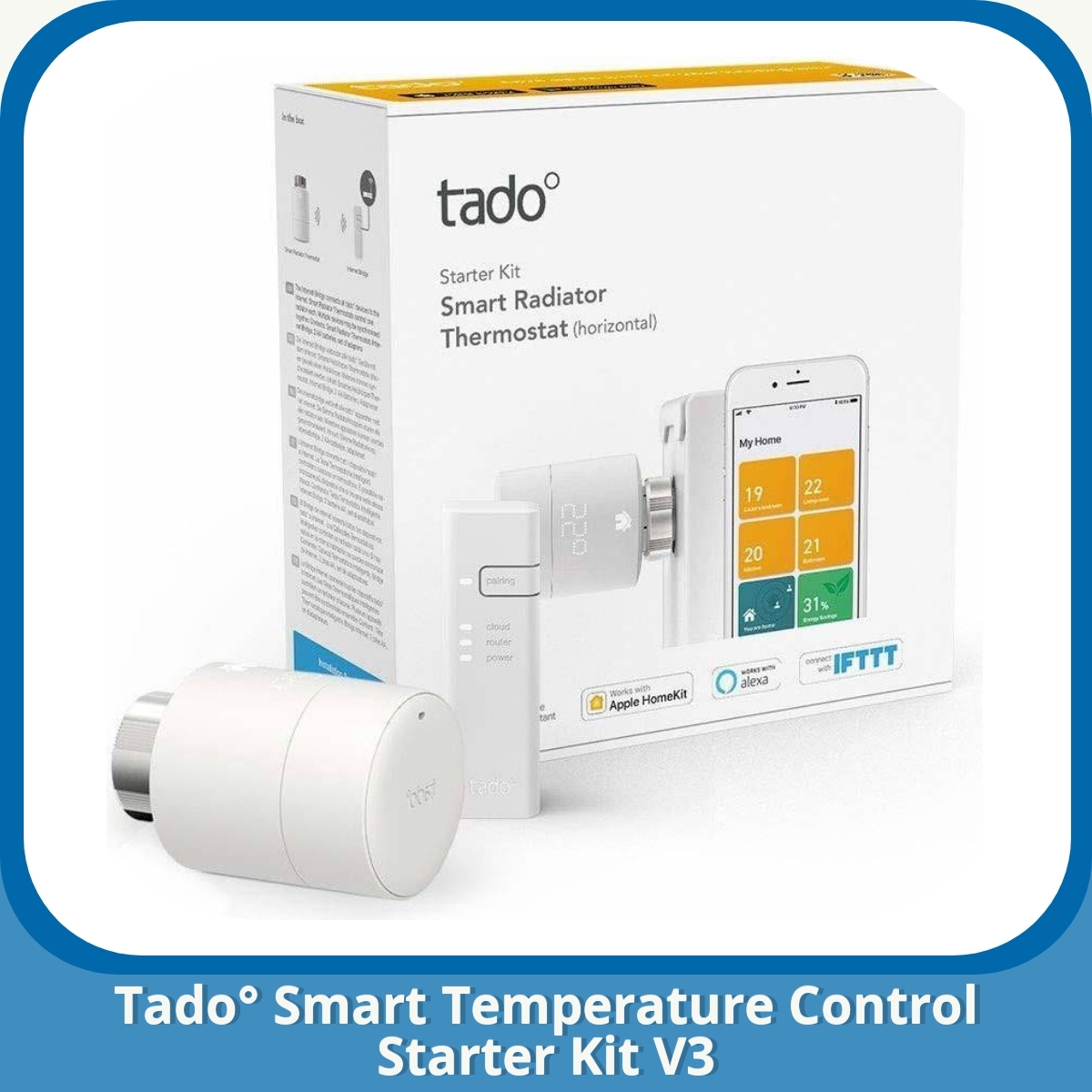 Anmeldelse af Tado° Smart Temperature Control Starter Kit V3