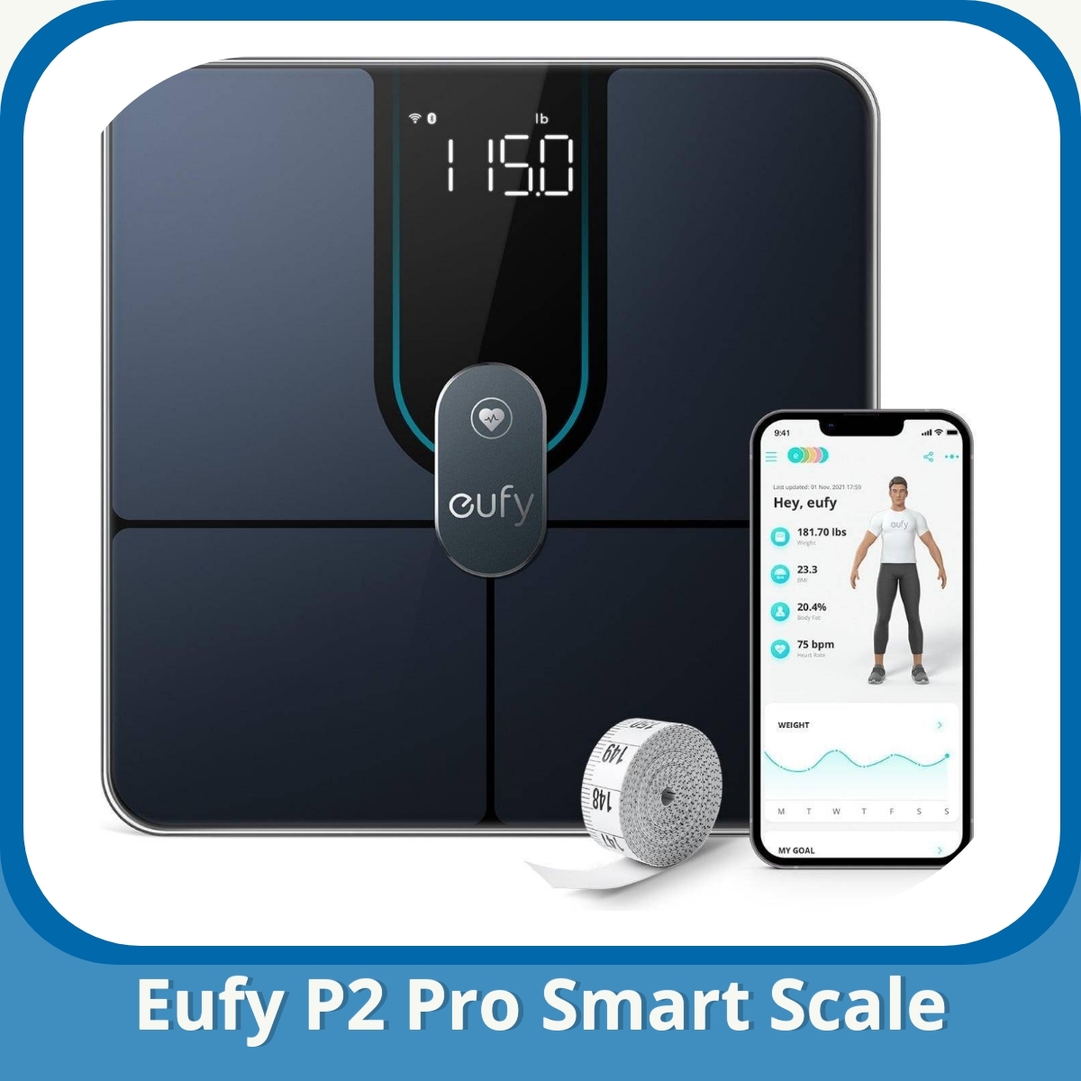 Anmeldelse af Eufy P2 Pro Smart Scale