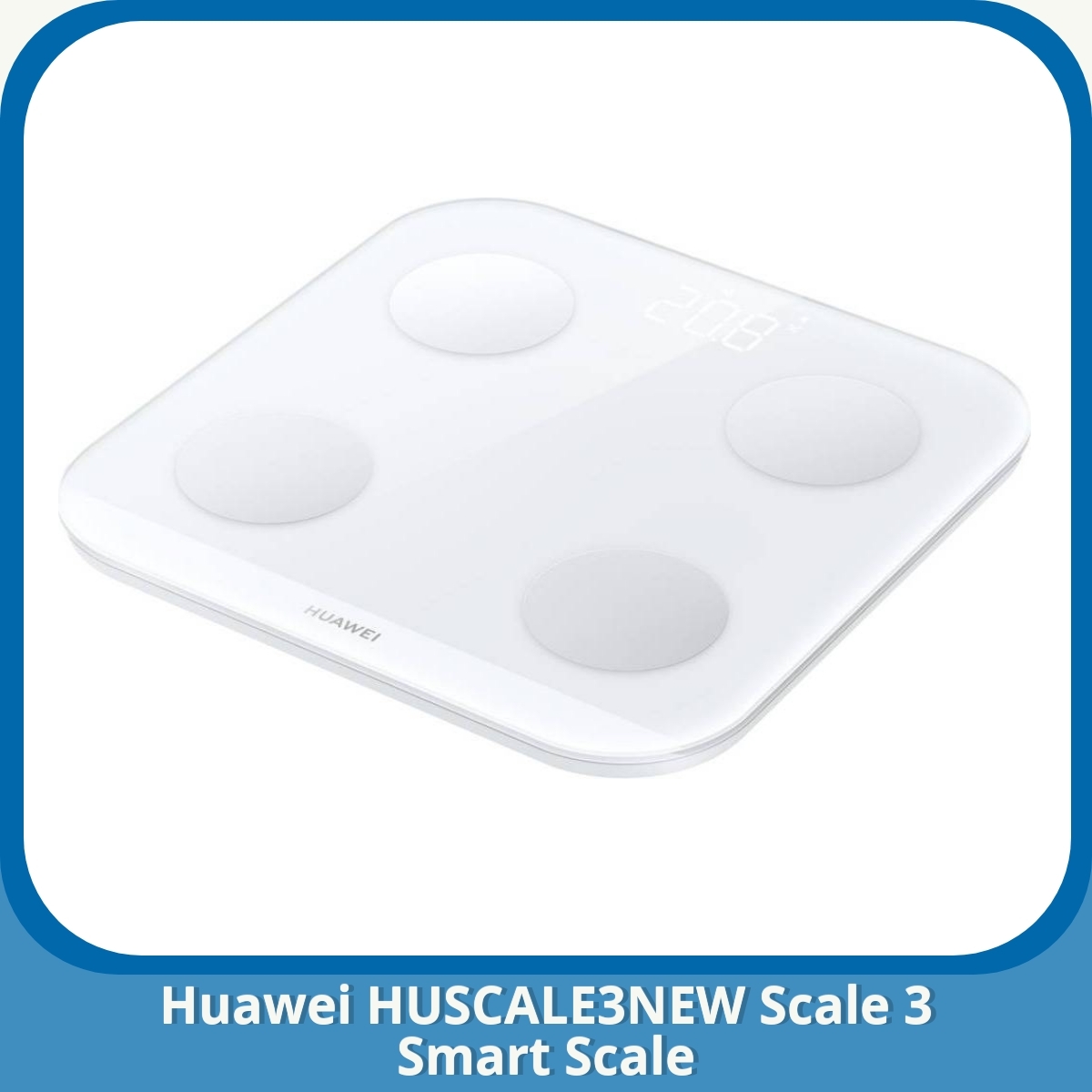 Anmeldelse af Huawei HUSCALE3NEW Scale 3 Smart Scale