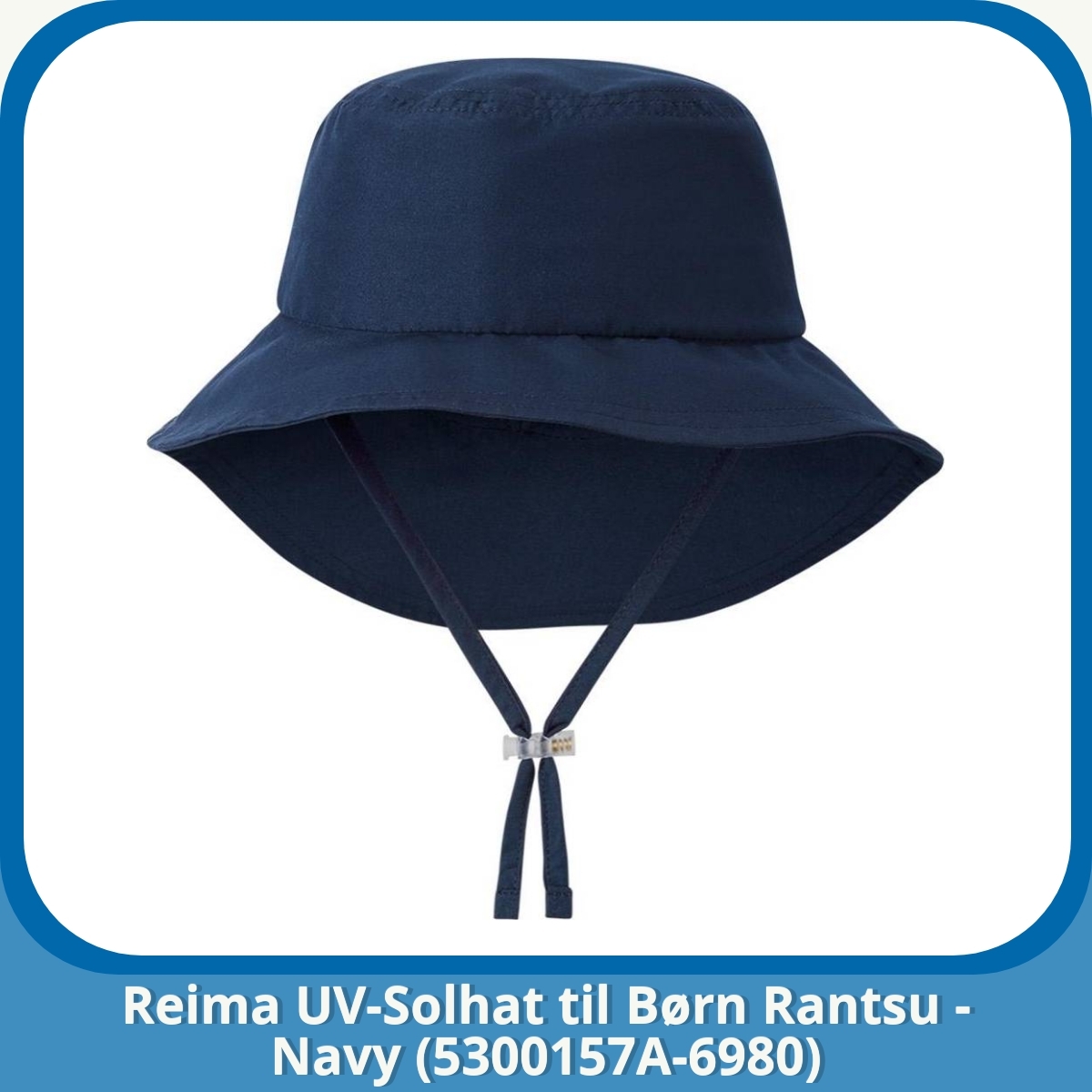 Anmeldelse af Reima UV-Solhat til Børn Rantsu - Navy (5300157A-6980)
