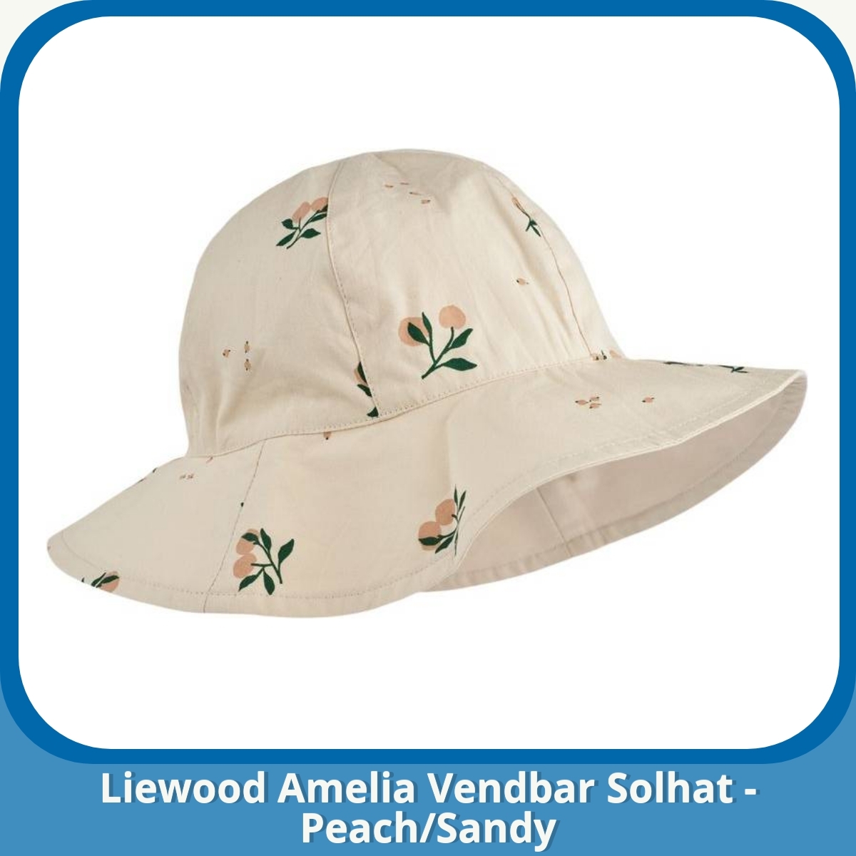 Anmeldelse af Liewood Amelia Vendbar Solhat - Peach/Sandy