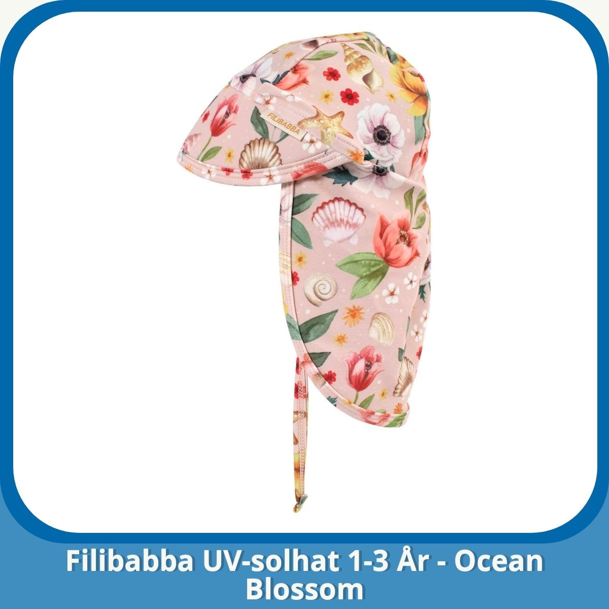 Anmeldelse af Filibabba UV-solhat 1-3 År - Ocean Blossom