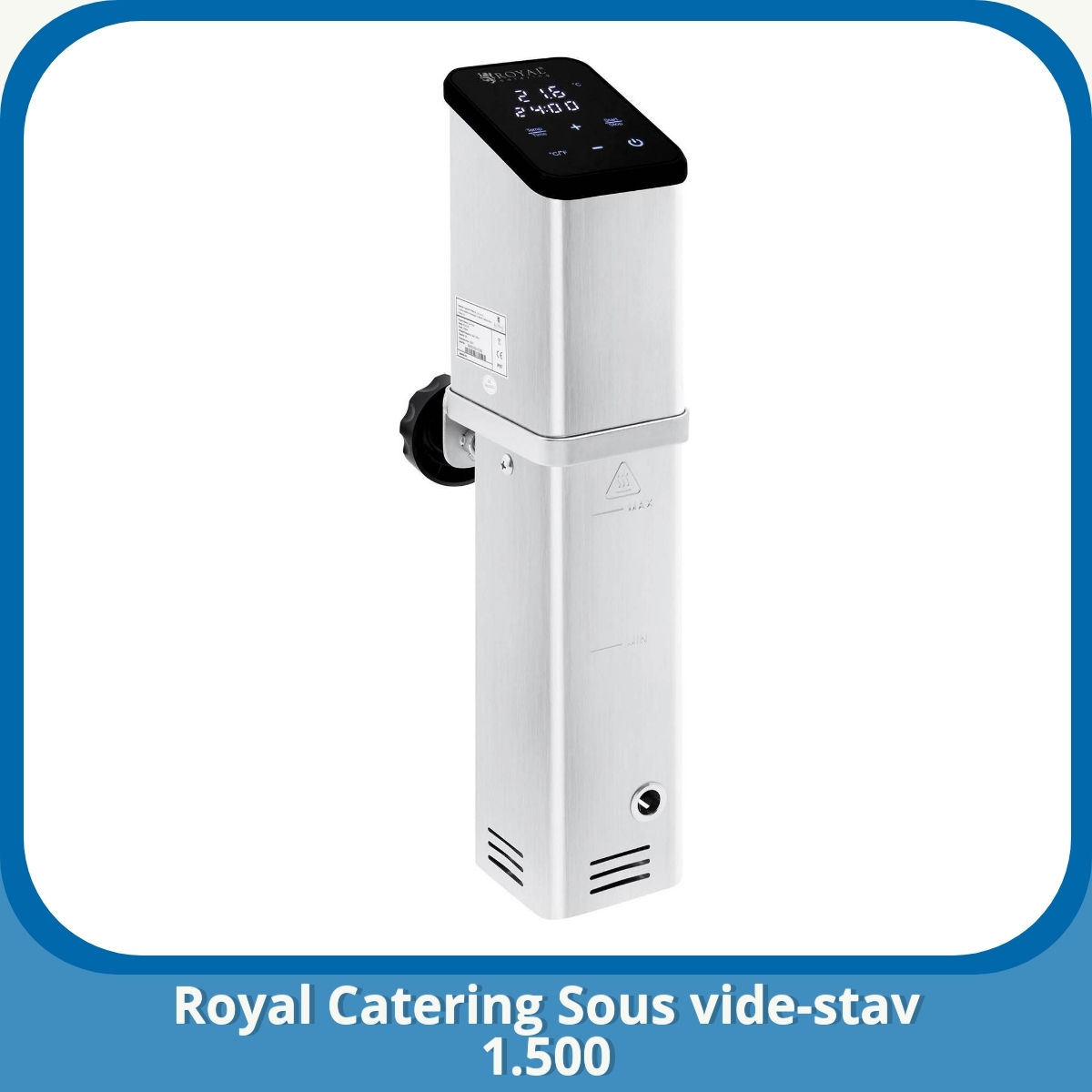 Anmeldelse af Royal Catering Sous vide-stav 1.500