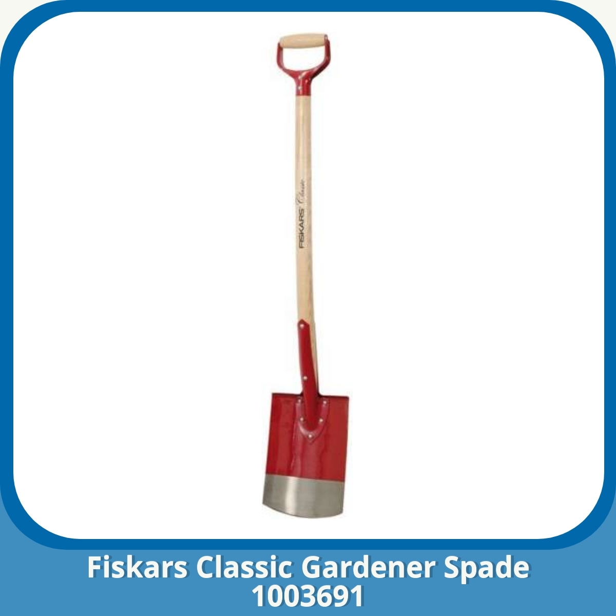 Anmeldelse af Fiskars Classic Gardener Spade 1003691