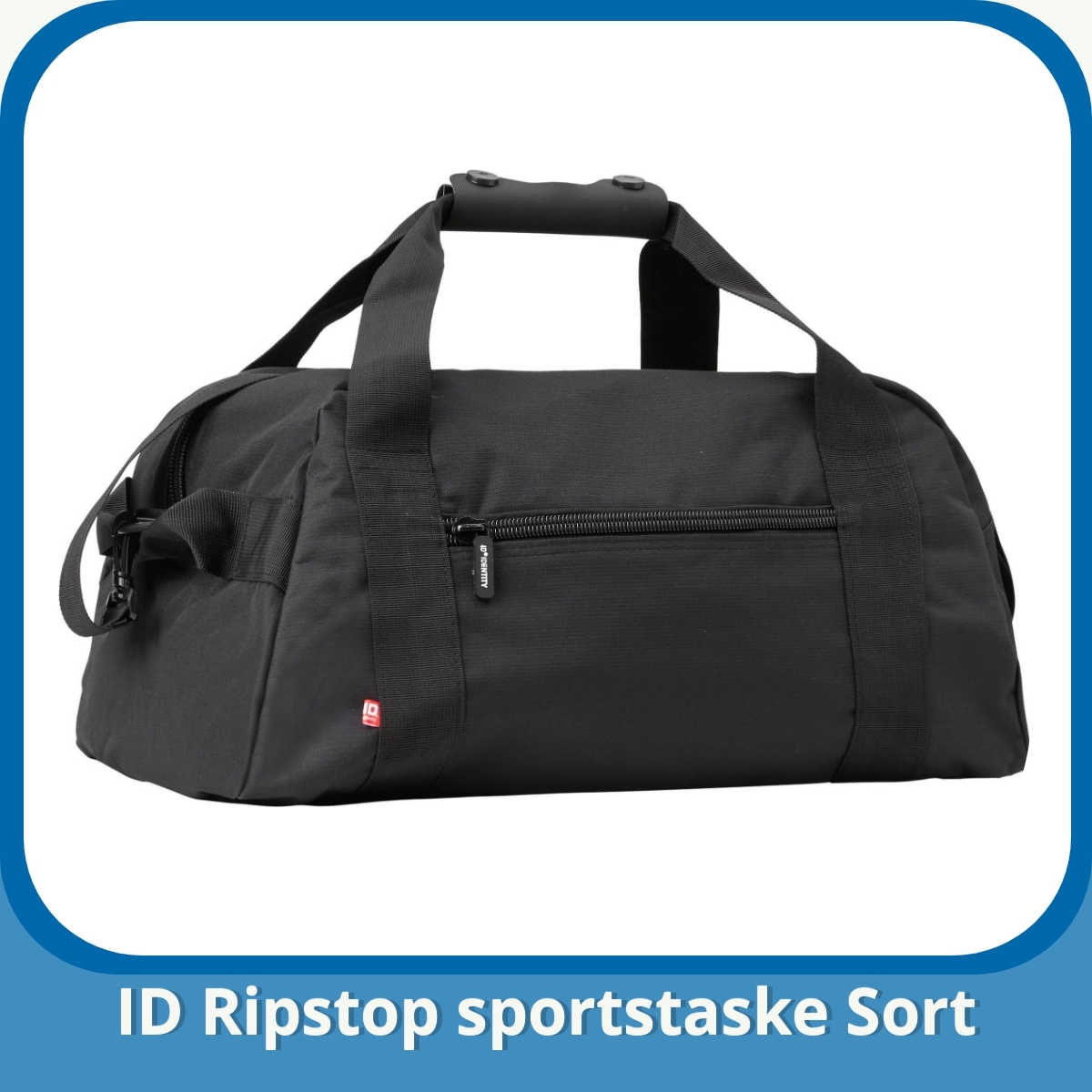 Anmeldelse af ID Ripstop sportstaske Sort