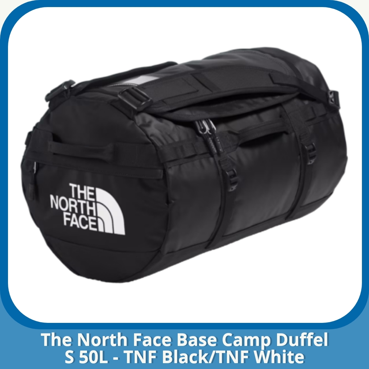 Anmeldelse af The North Face Base Camp Duffel S 50L - TNF Black/TNF White