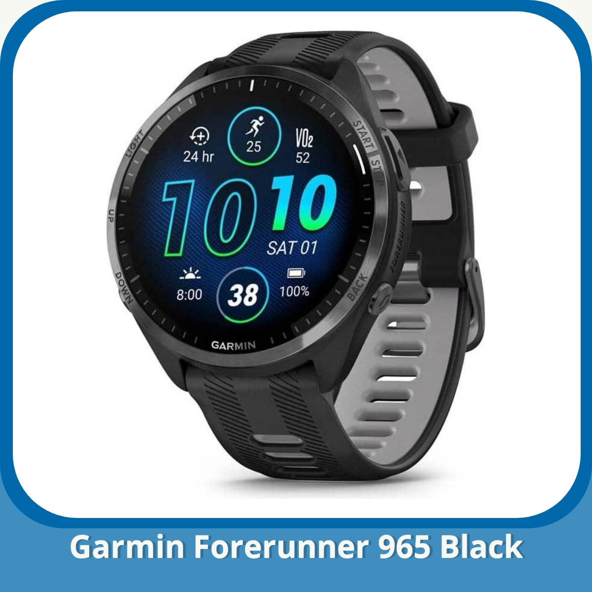 Anmeldelse af Garmin Forerunner 965 Black